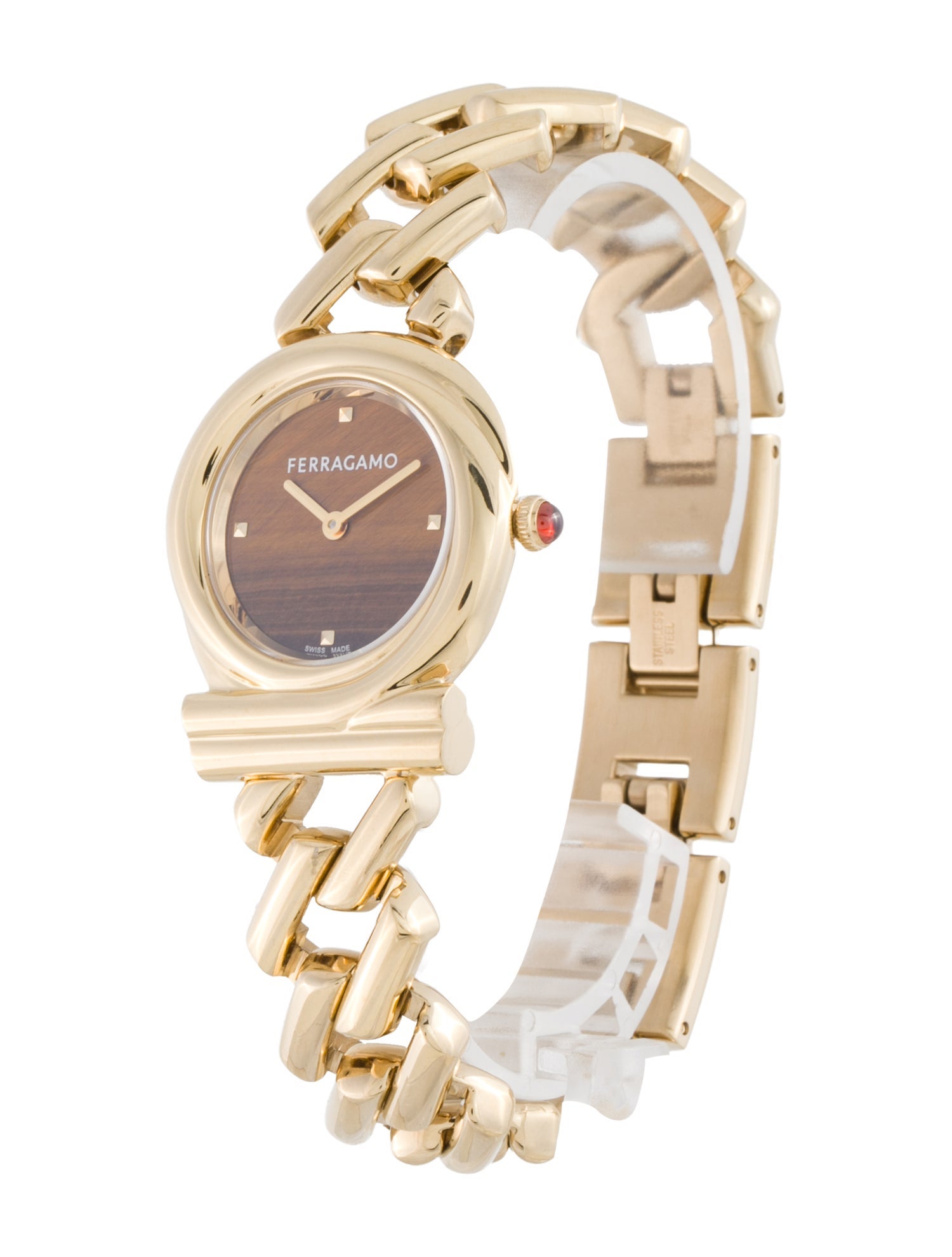 Salvatore Ferragamo Gancini Twisted Watch