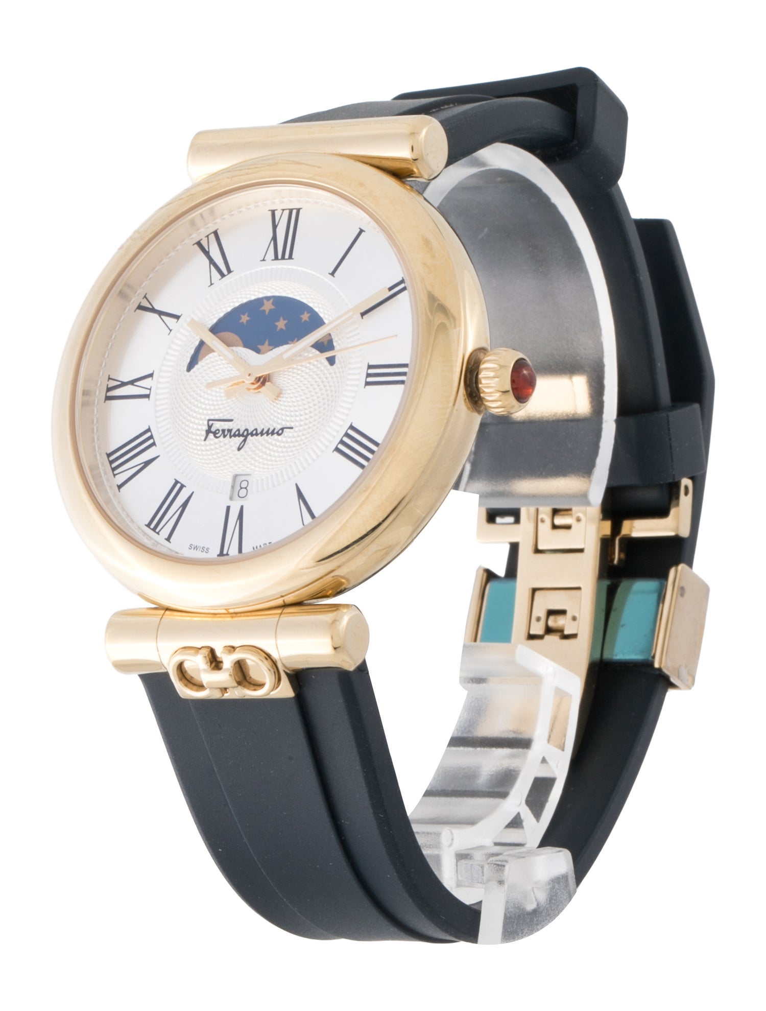 Salvatore Ferragamo Ora Moonphase Watch