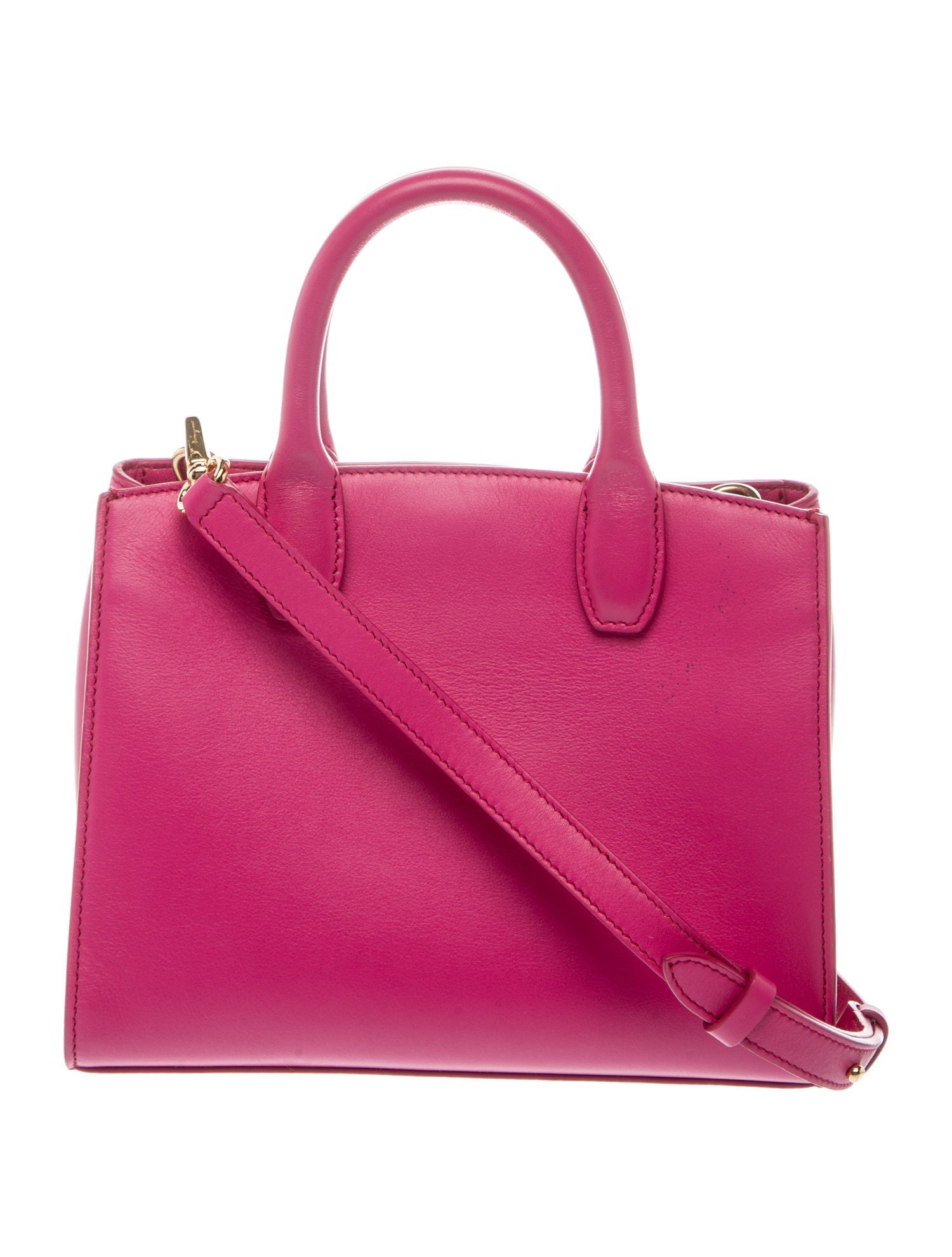Salvatore Ferragamo ショルダーバッグ ピンク Salvatore Ferragamo Gancio Top Handle Bag - Pink Handle Bags