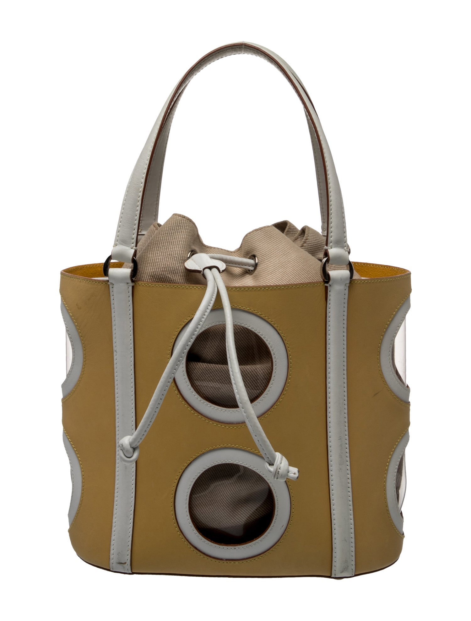 Salvatore Ferragamo Leather Bucket Bag - Bucket Bags, Handbags 
