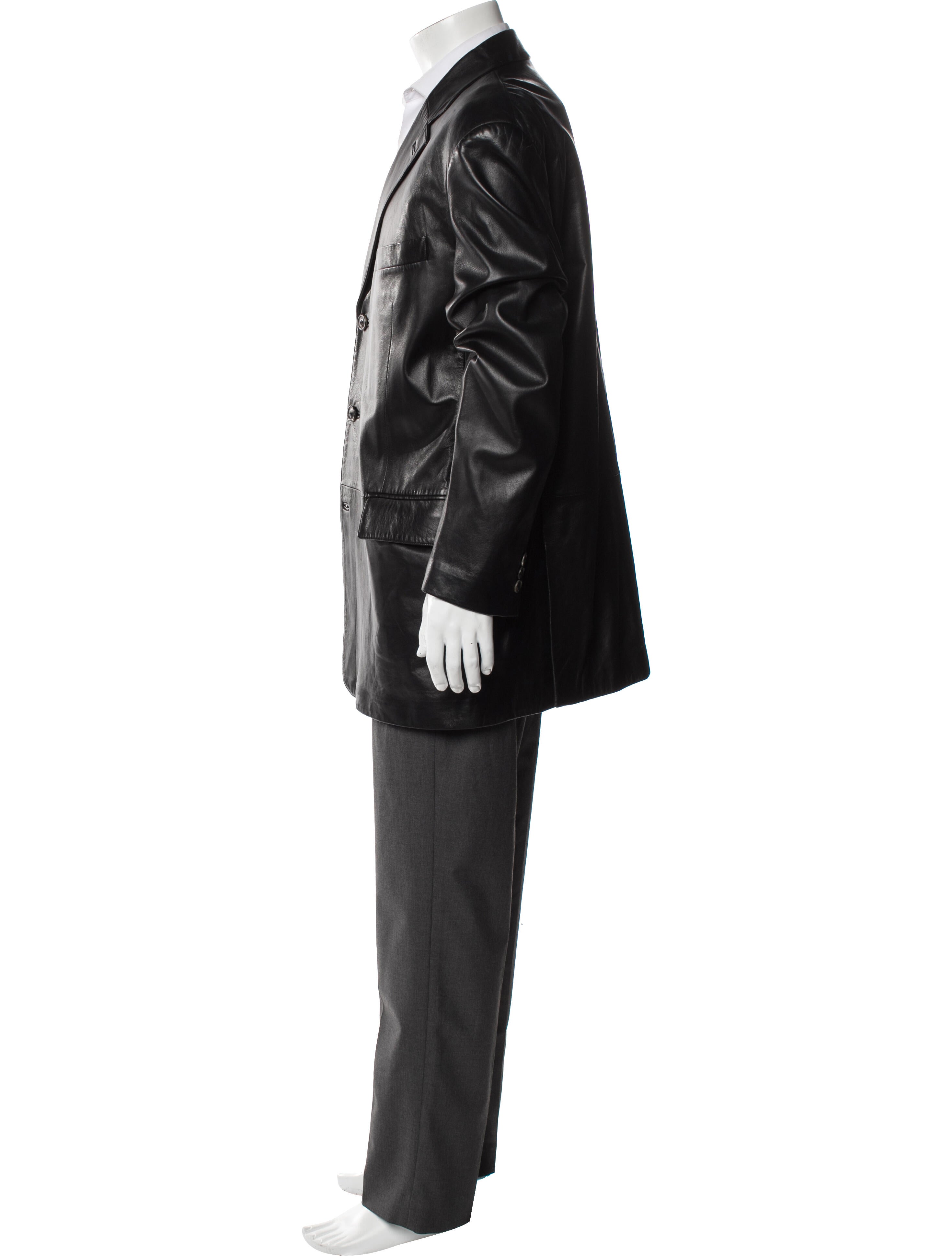 Salvatore Ferragamo Leather Jacket