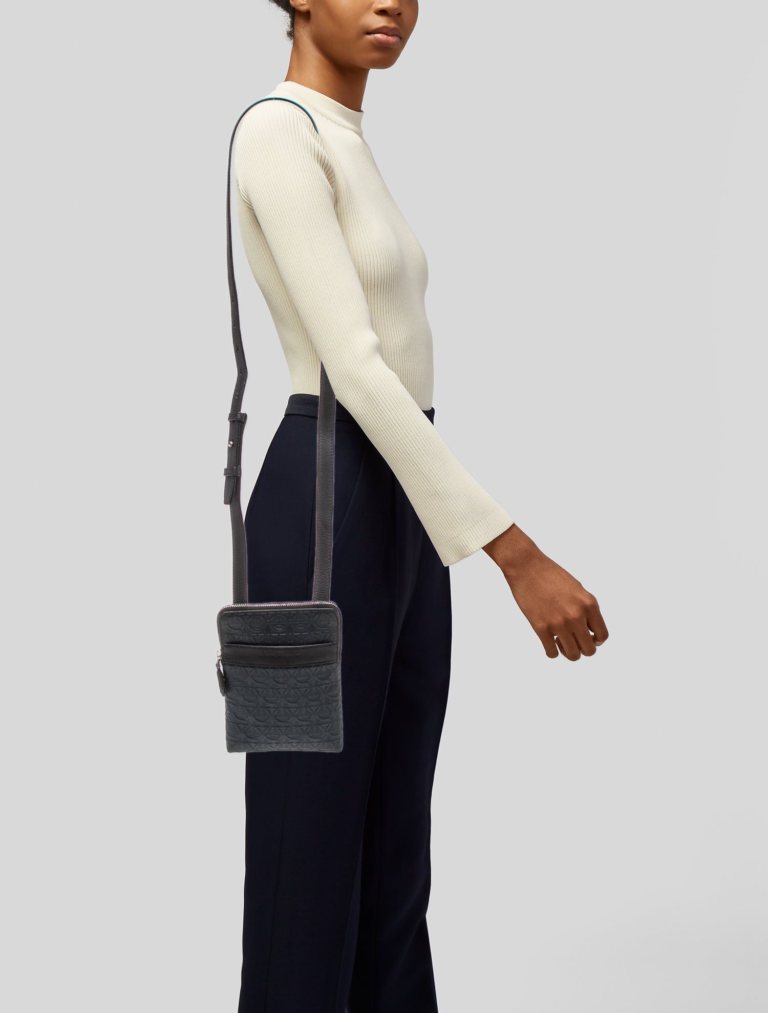 Salvatore Ferragamo Leather Crossbody Bag