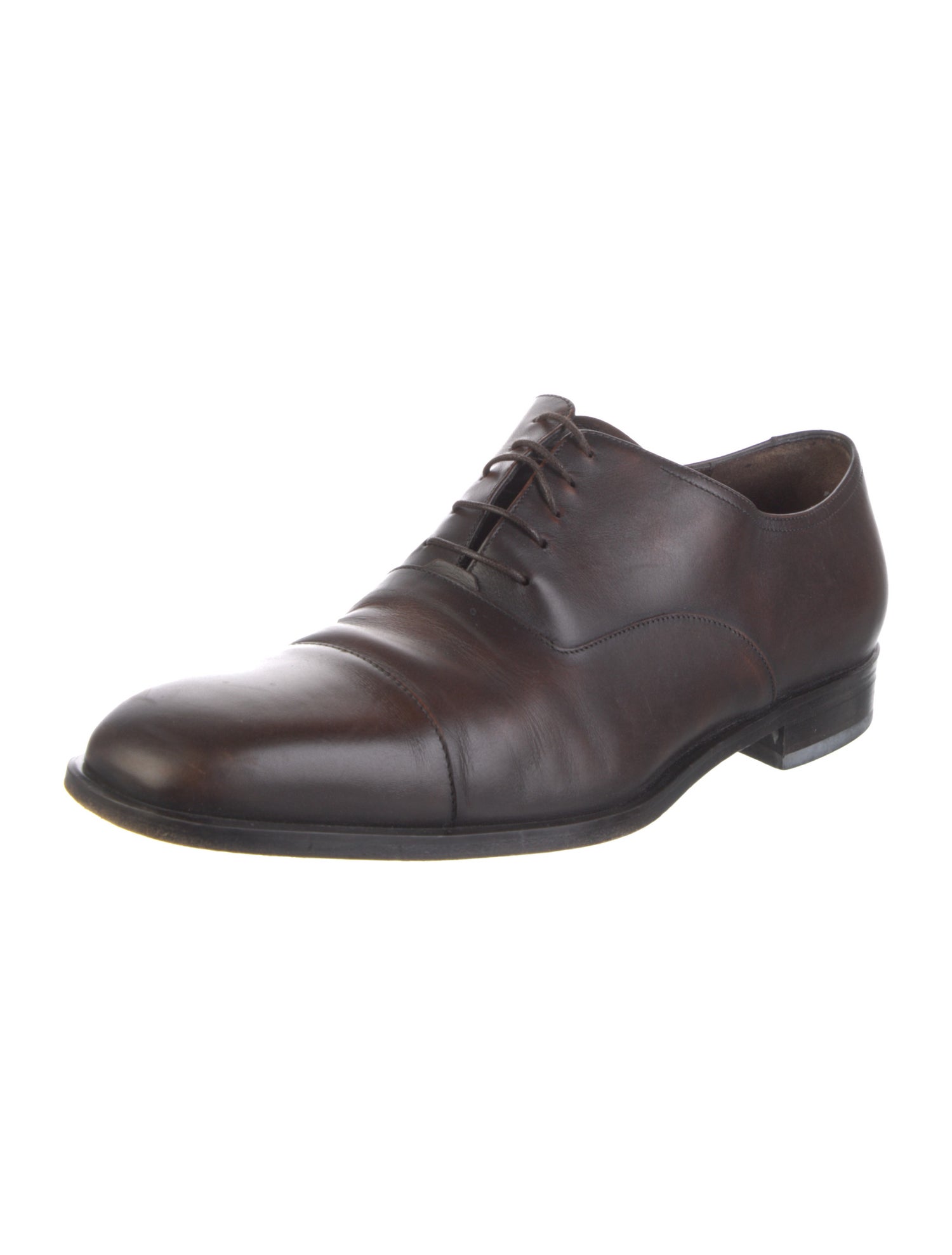 Salvatore Ferragamo Leather Oxfords