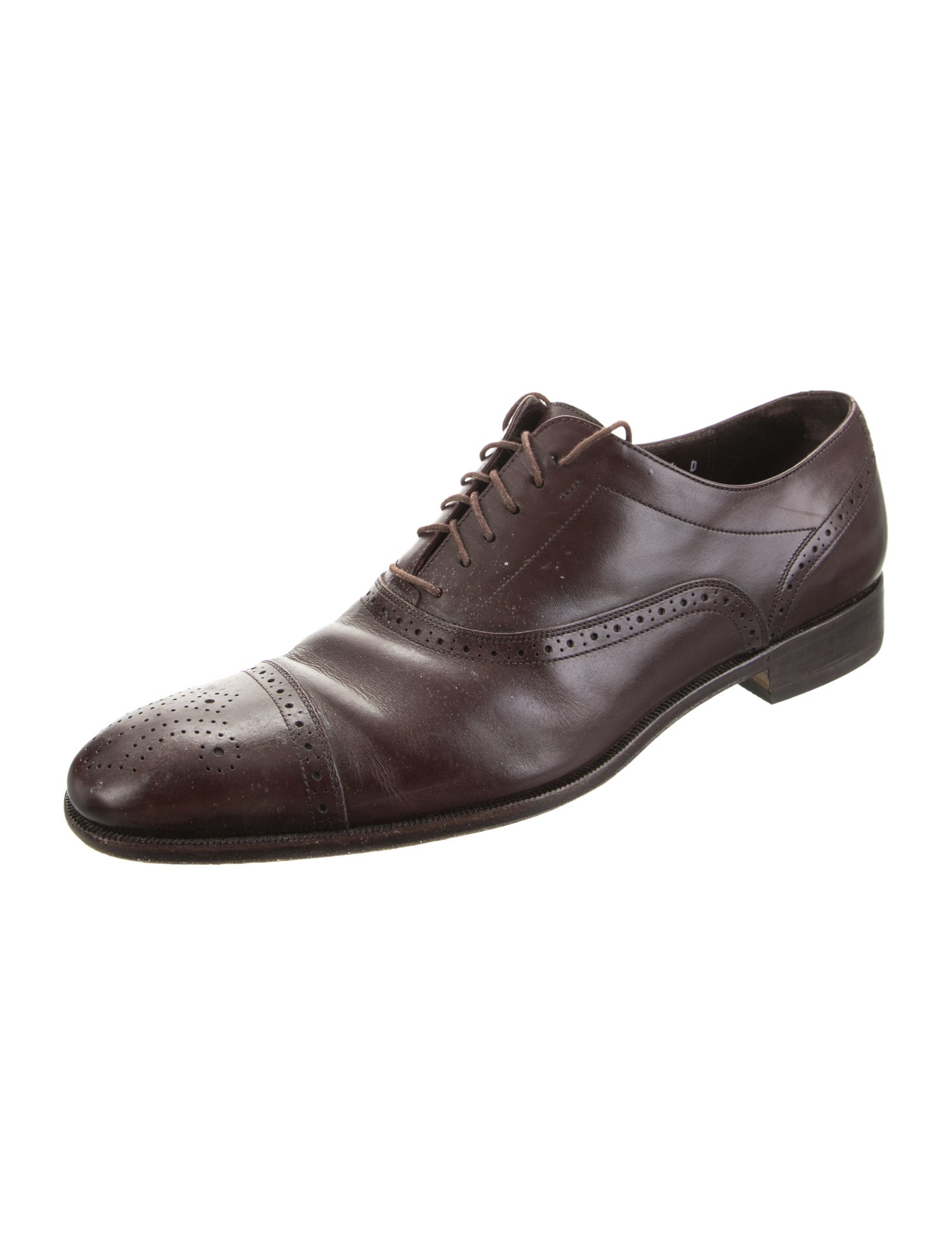Salvatore Ferragamo Leather Brogues