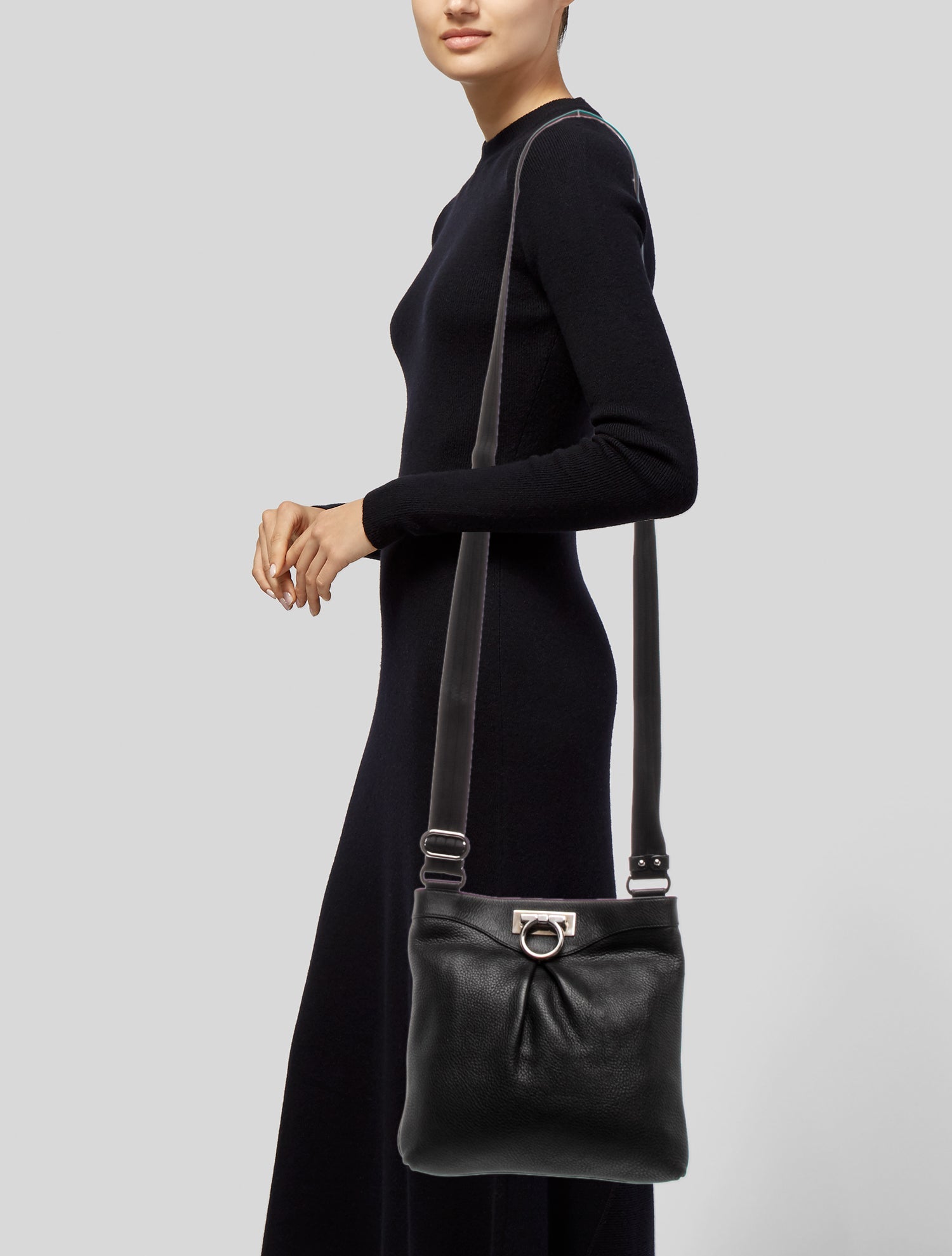 Salvatore Ferragamo Gancini Shoulder Bag