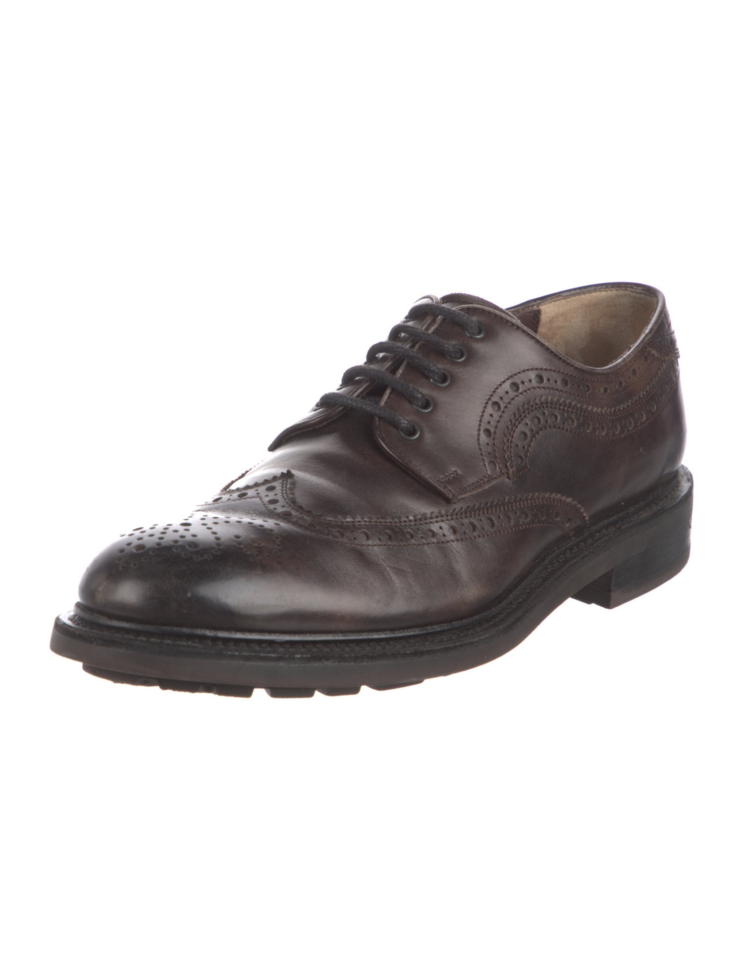 Salvatore Ferragamo Leather Brogues