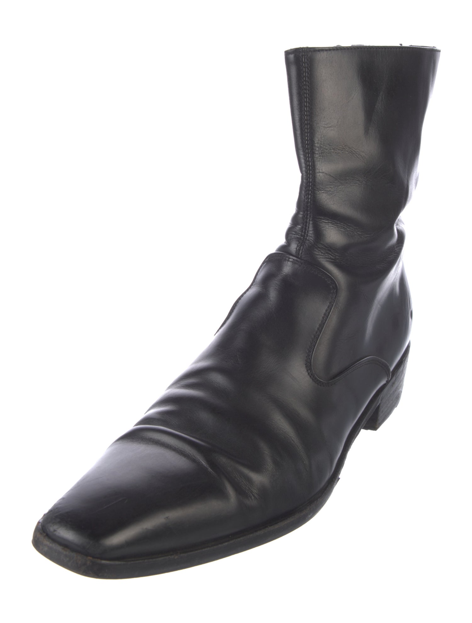 Salvatore Ferragamo Leather Boots