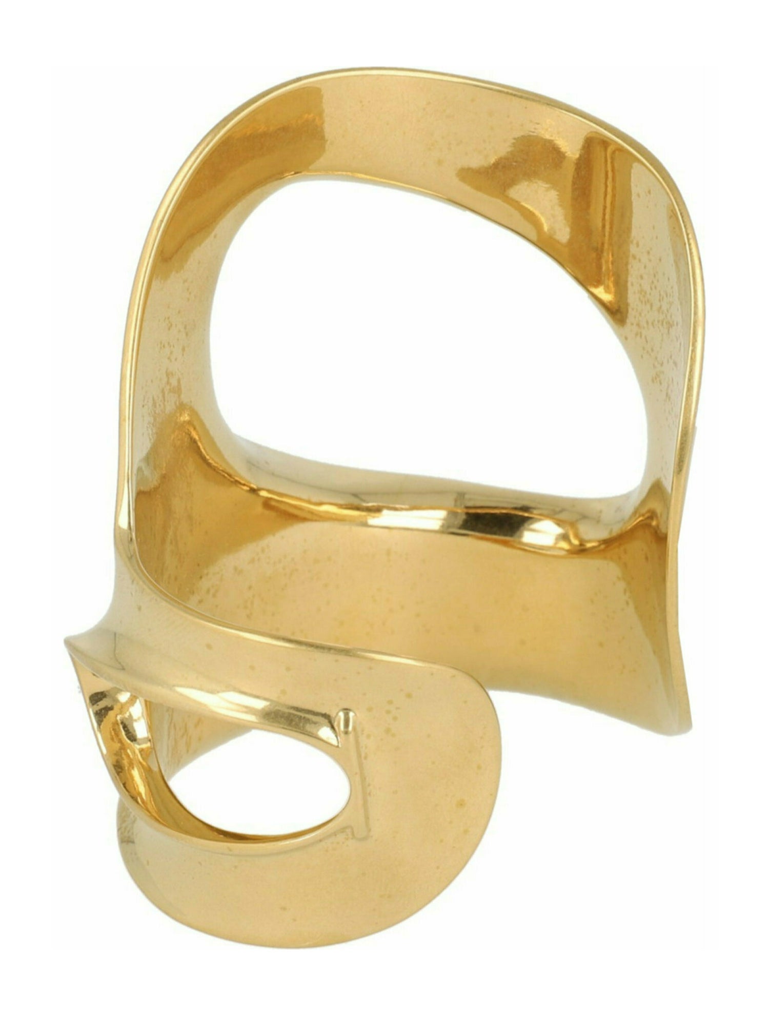 Salvatore Ferragamo Brass Cuff Bracelet