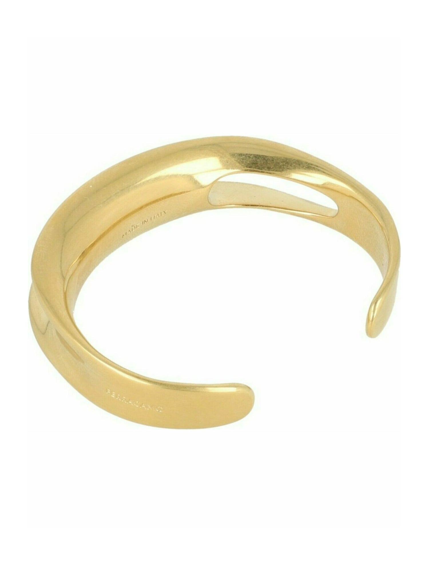 Salvatore Ferragamo Brass Cuff Bracelet
