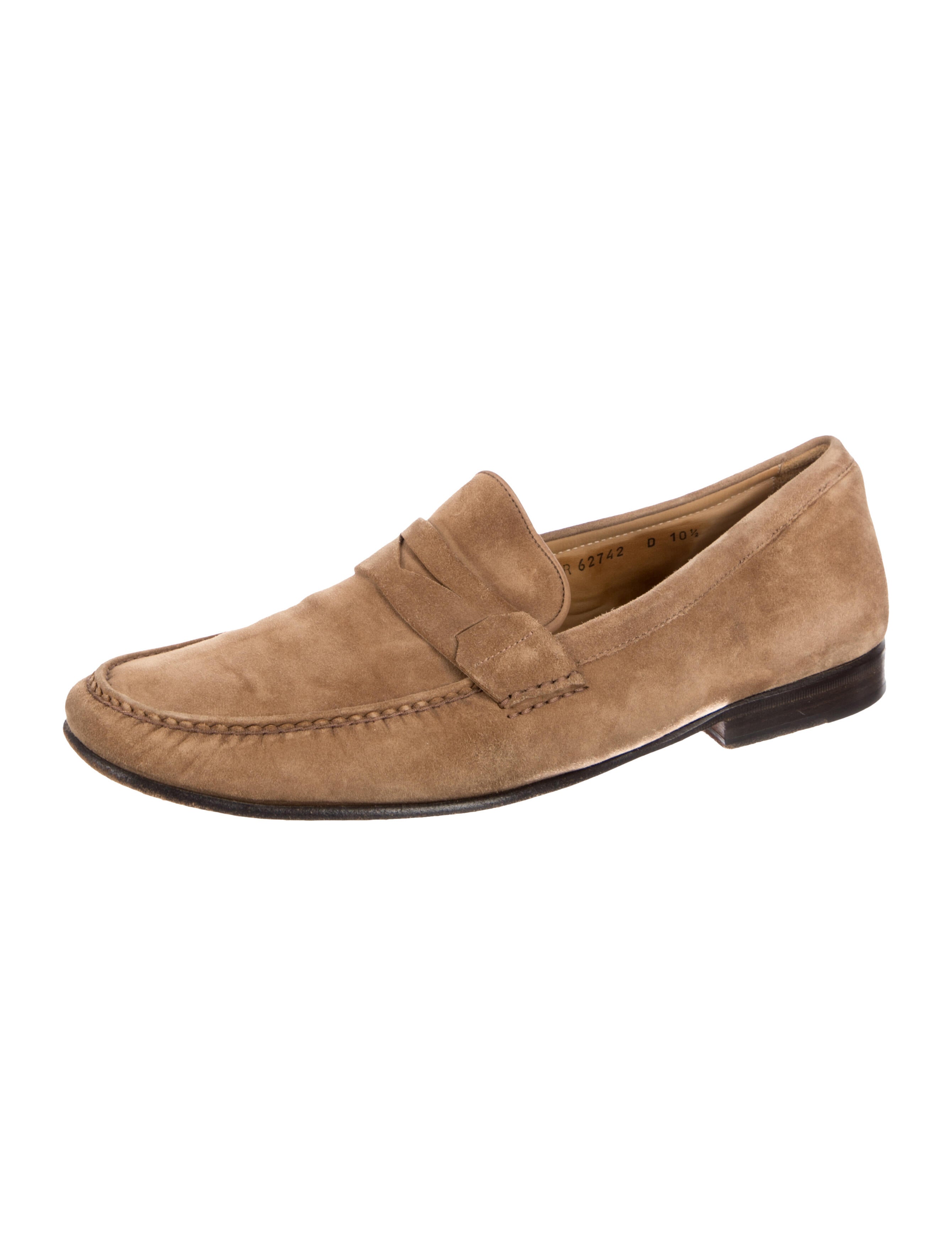 Salvatore Ferragamo Suede Loafers