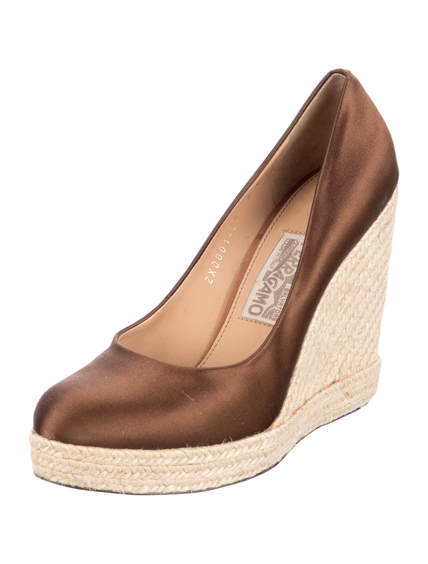 Salvatore Ferragamo Satin Pumps