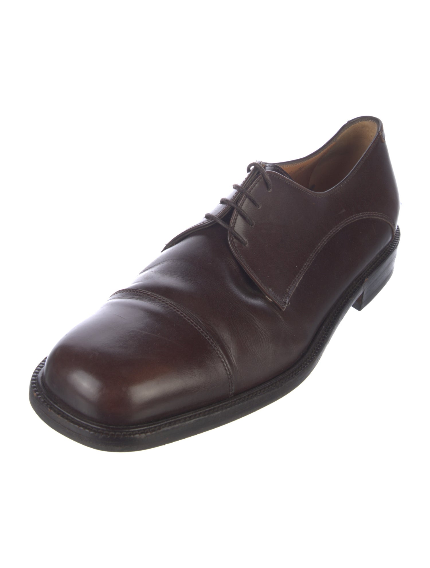 Salvatore Ferragamo Leather Derby Shoes