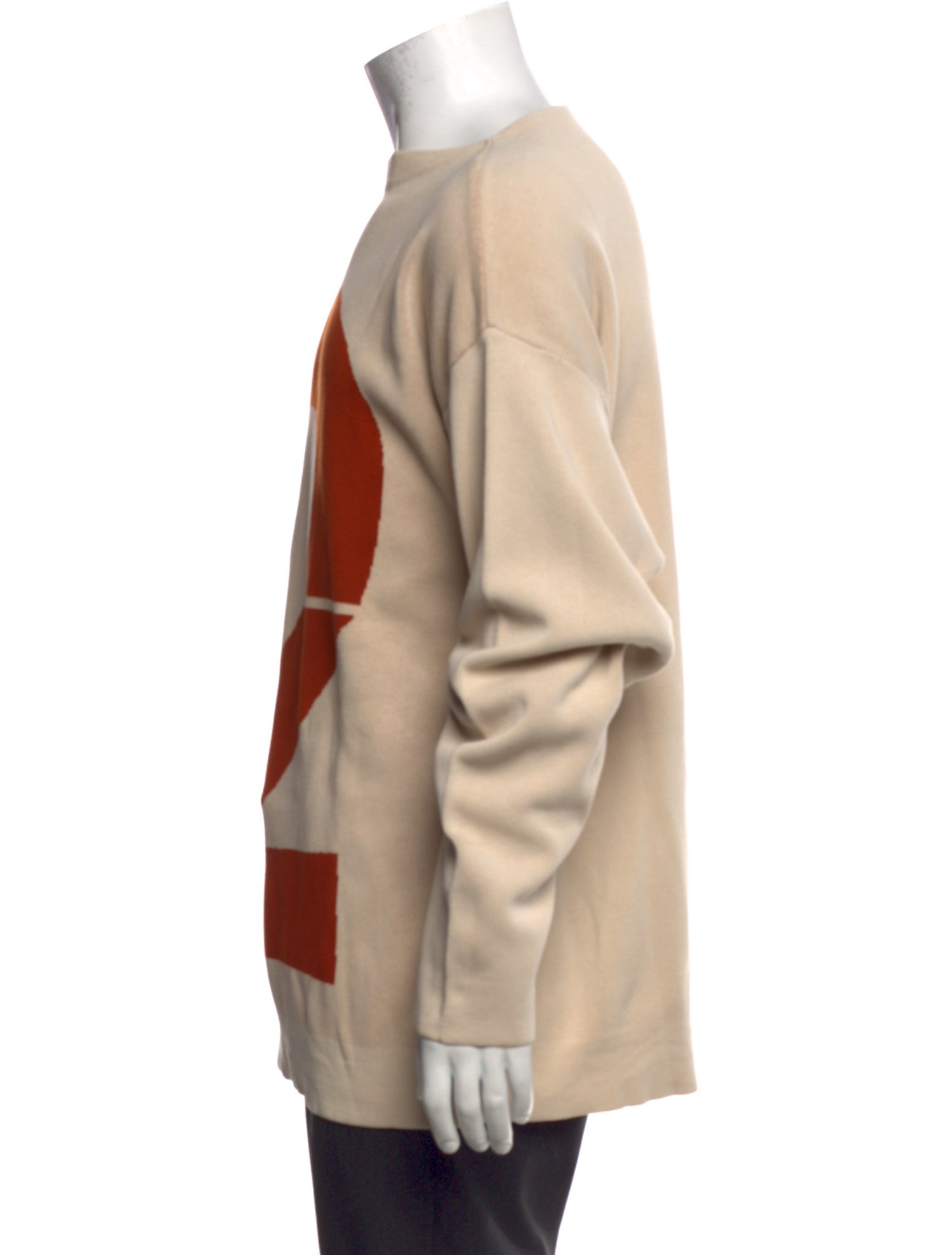 Salvatore Ferragamo Graphic Print Crew Neck Pullover