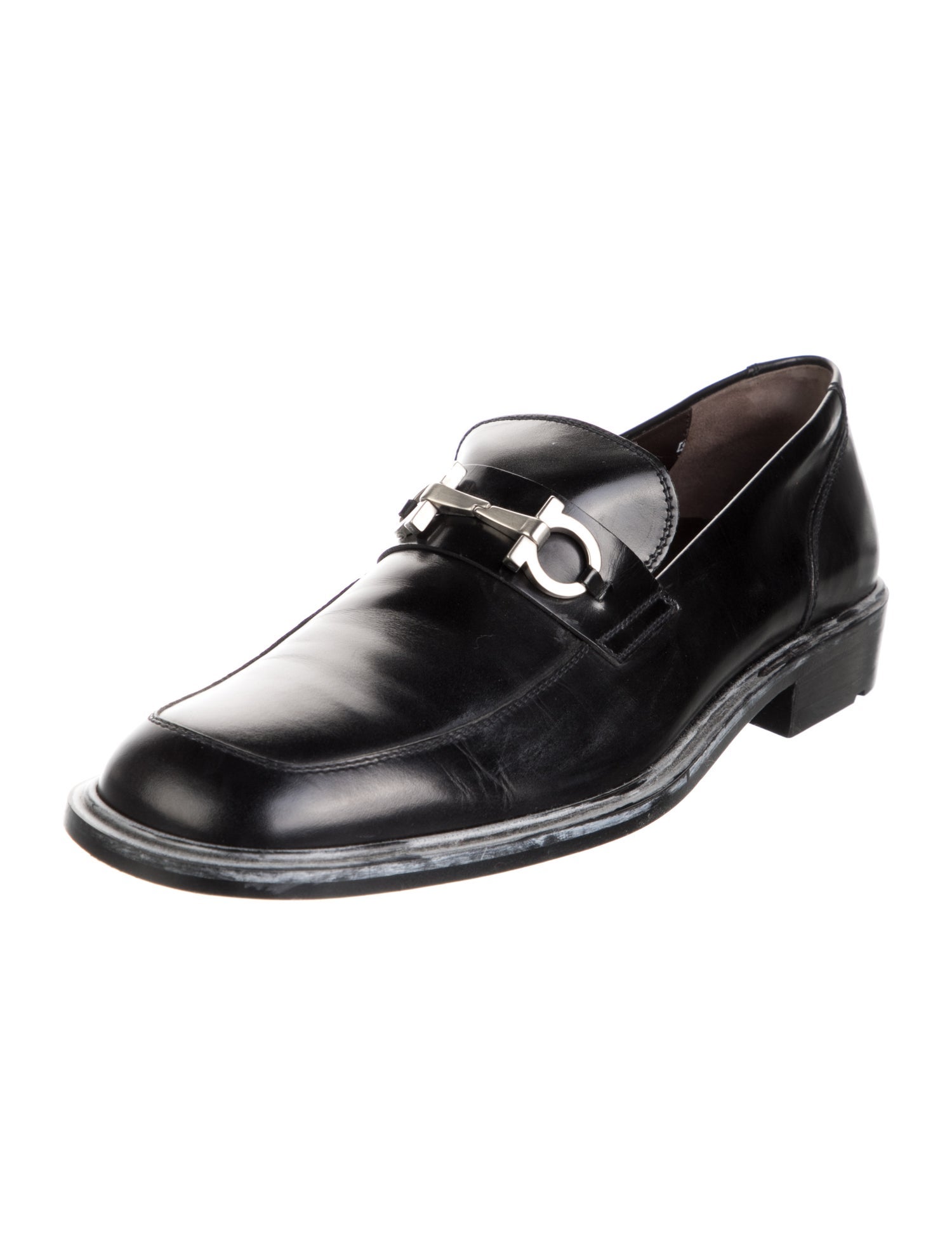 Salvatore Ferragamo Leather Loafers