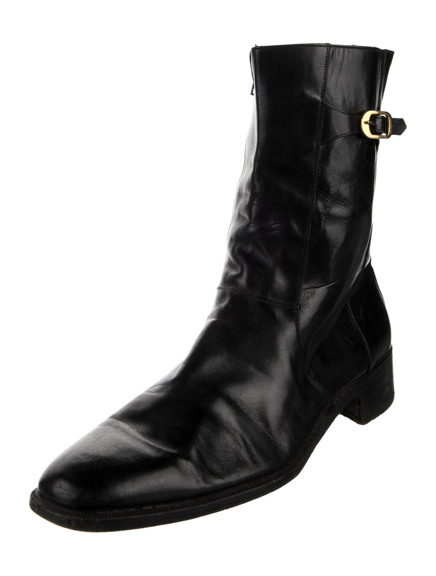 Salvatore Ferragamo Leather Boots