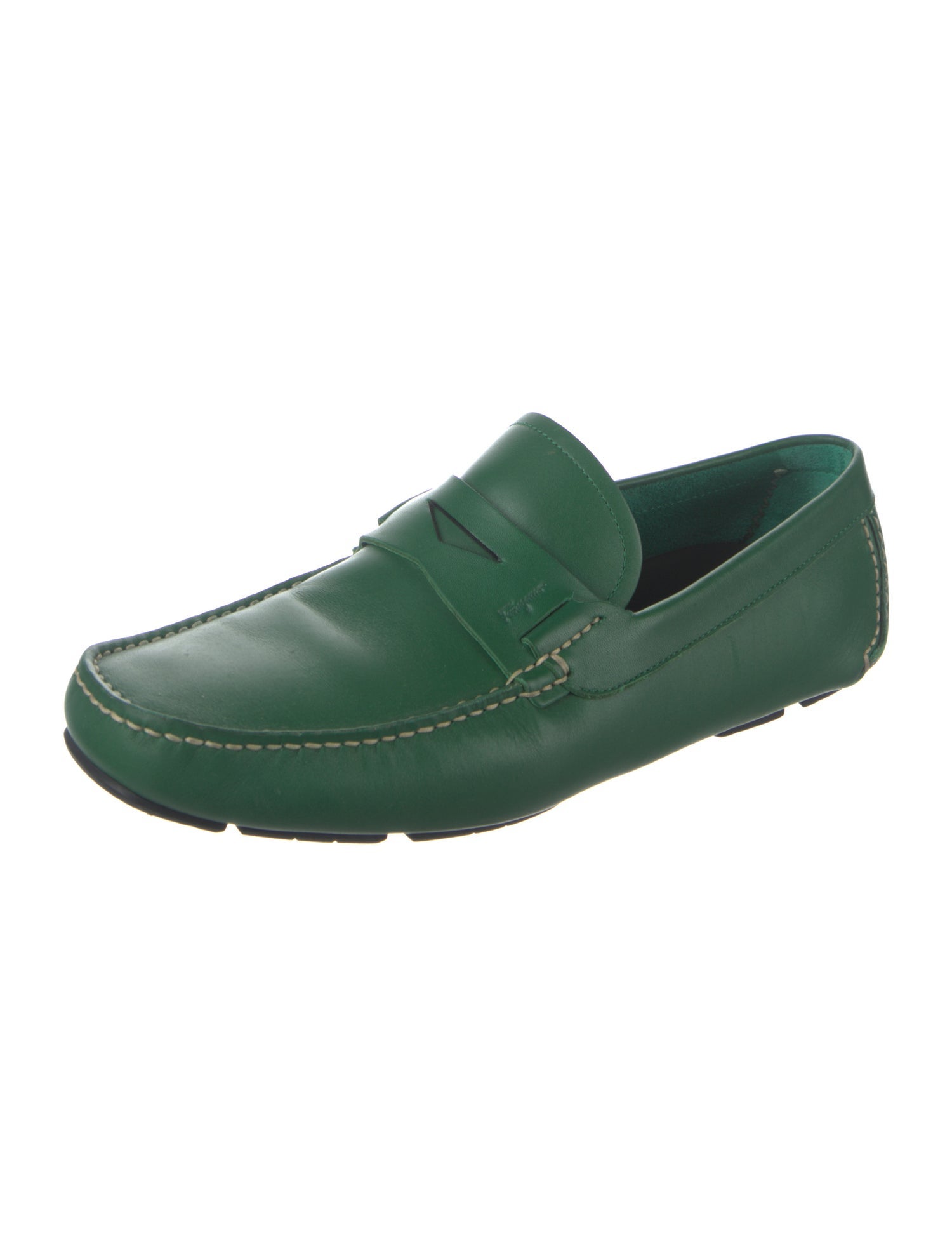 Salvatore Ferragamo Leather Drivers