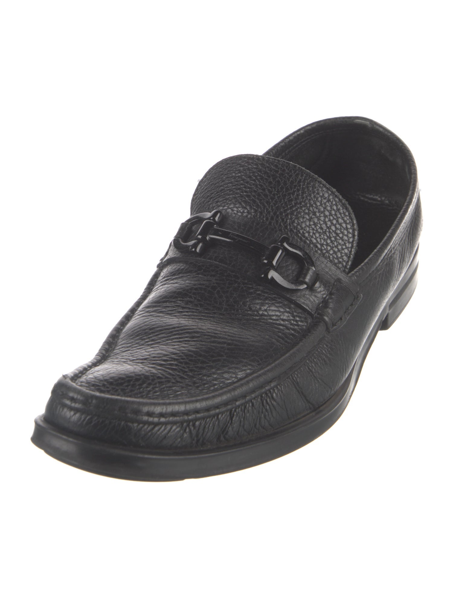 Salvatore Ferragamo Leather Dress Loafers