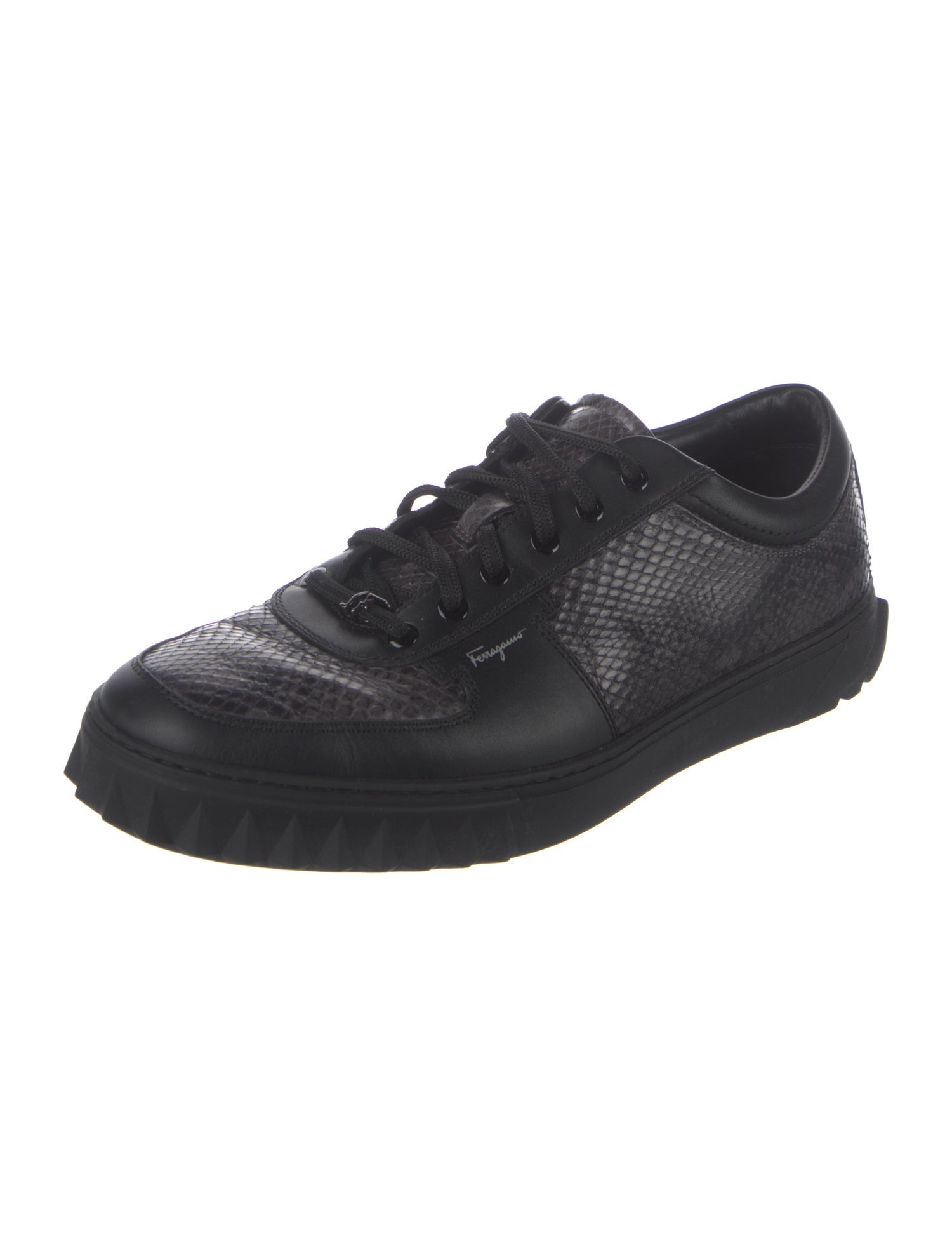 Salvatore Ferragamo Leather Sneakers