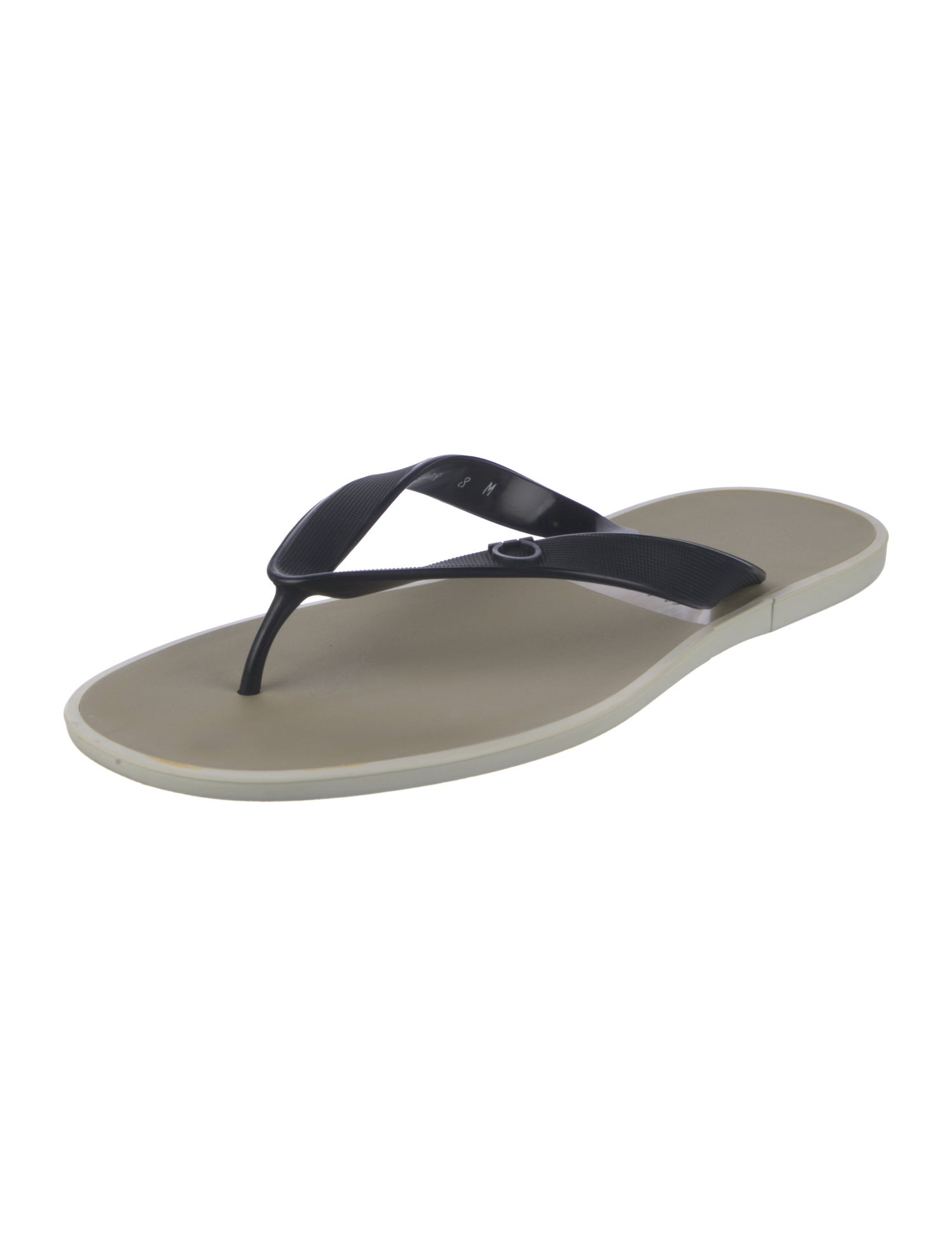 Salvatore Ferragamo Rubber Flip Flops