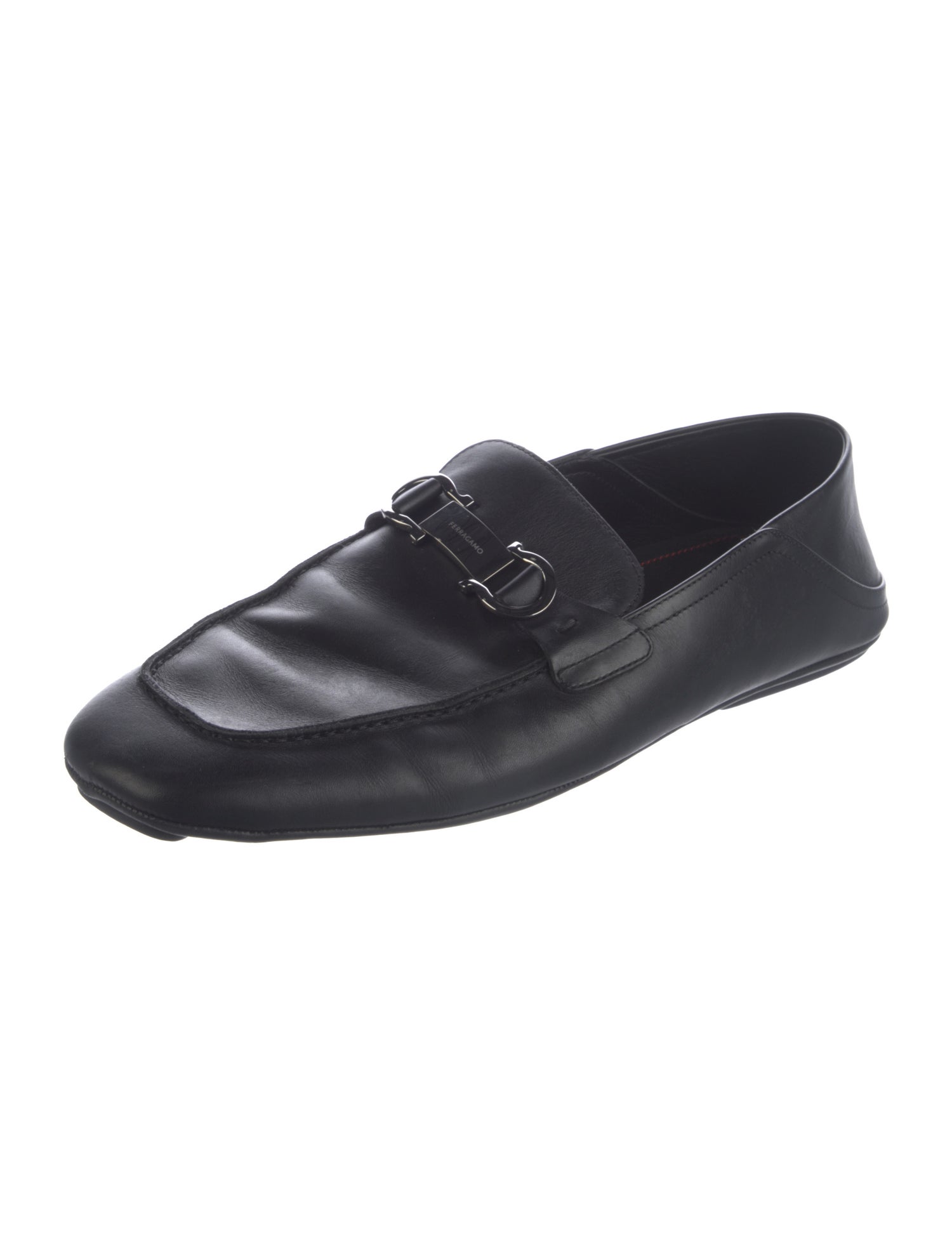 Salvatore Ferragamo Leather Drivers