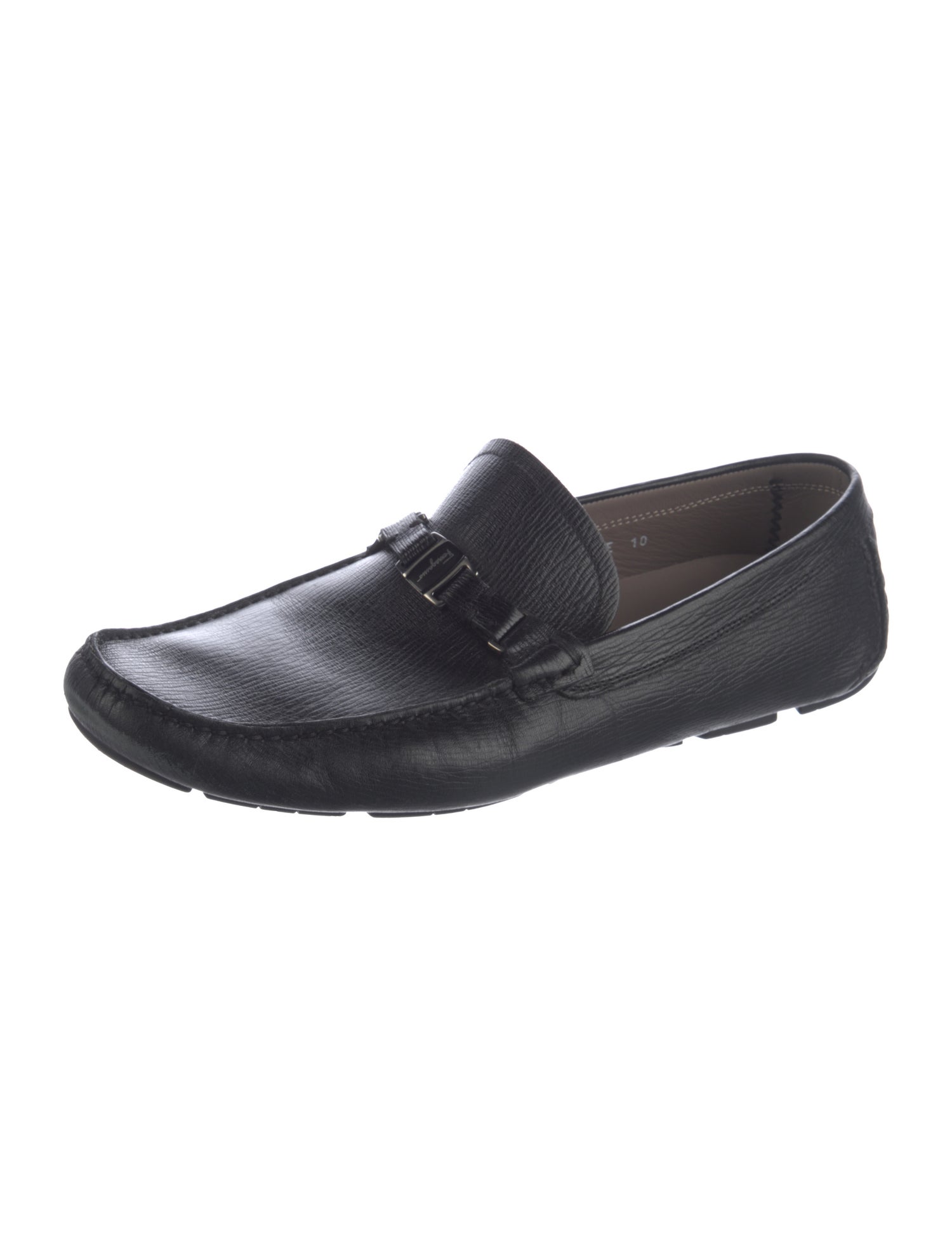 Salvatore Ferragamo Leather Drivers