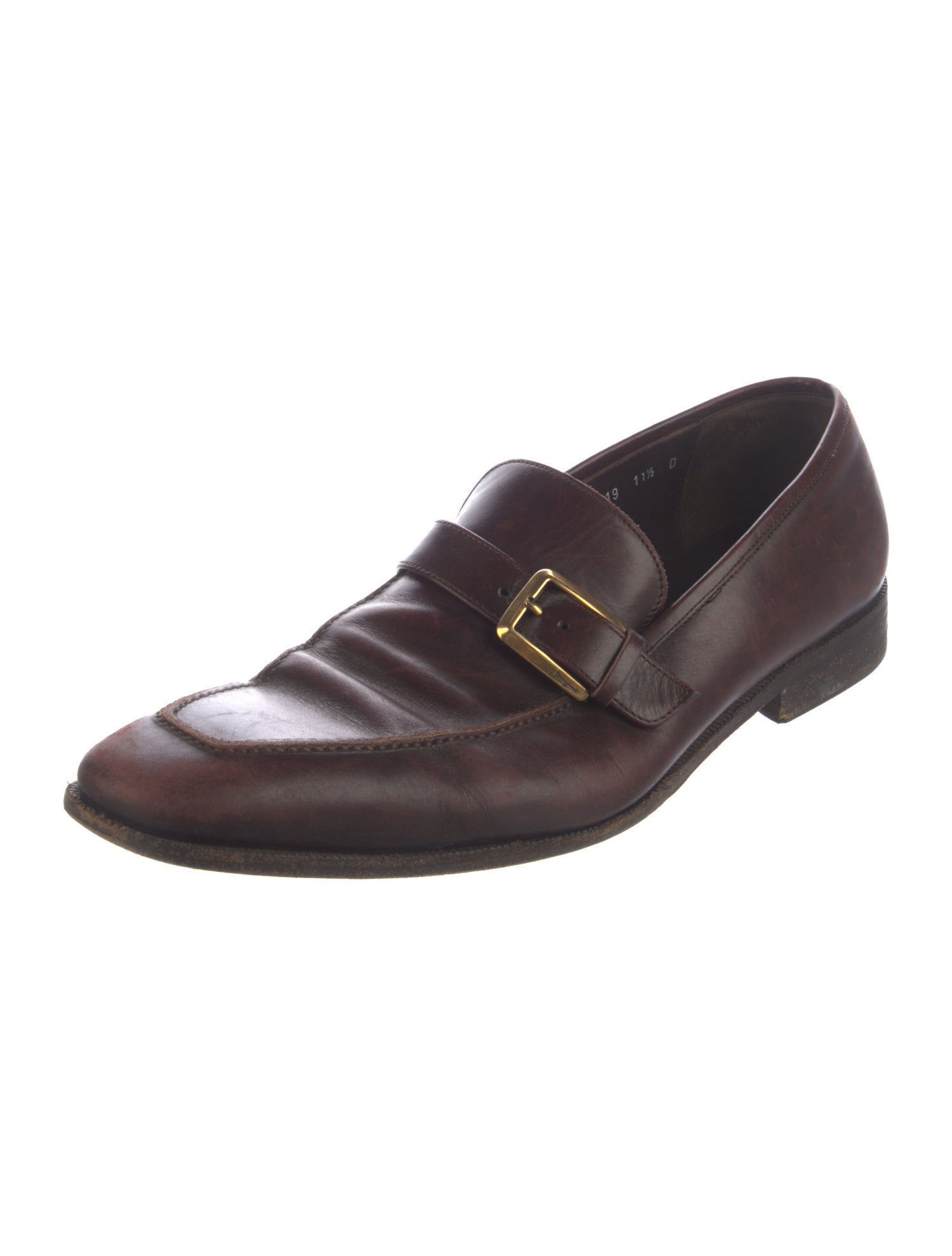 Salvatore Ferragamo Leather Dress Loafers