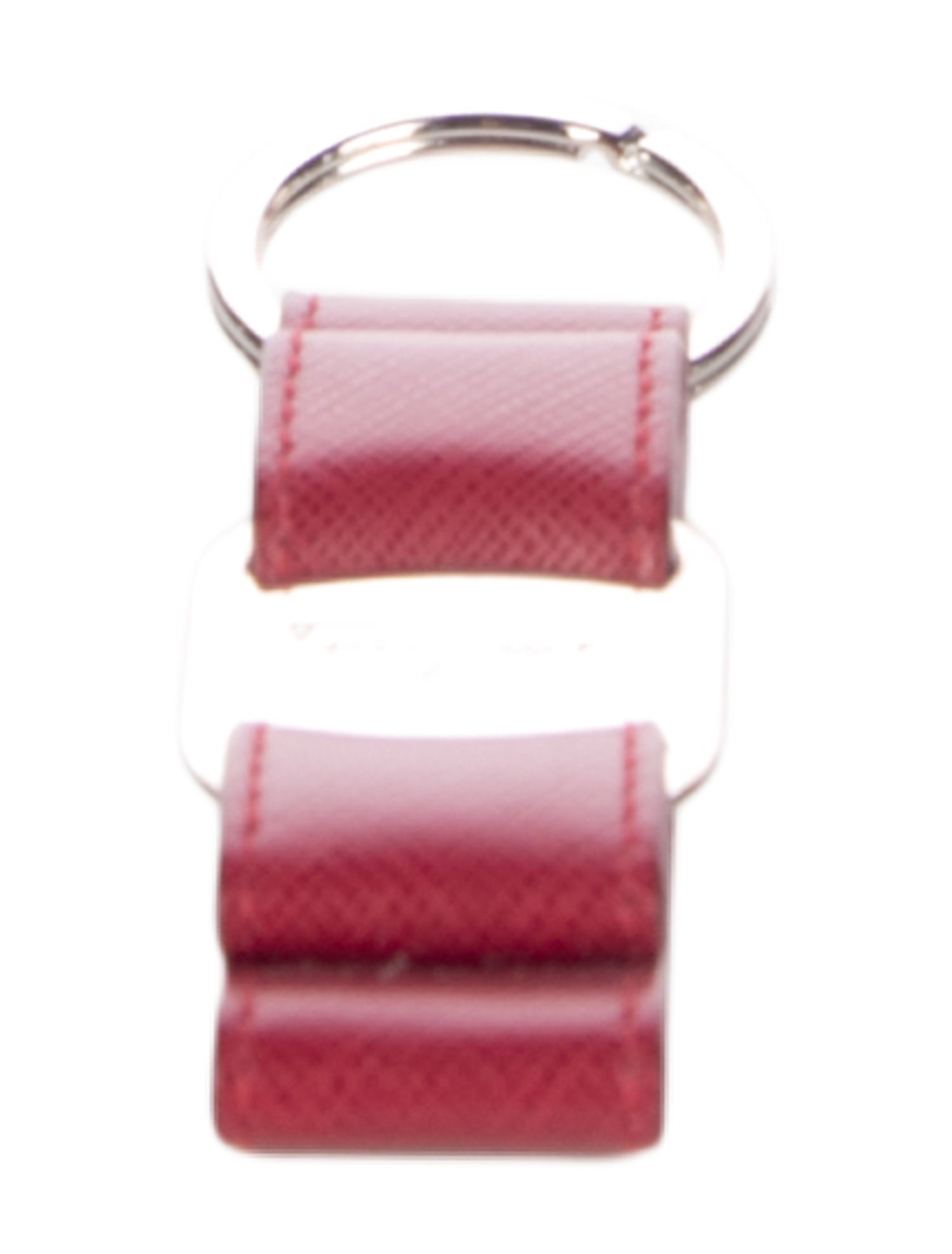 Salvatore Ferragamo Textured Leather Keychain