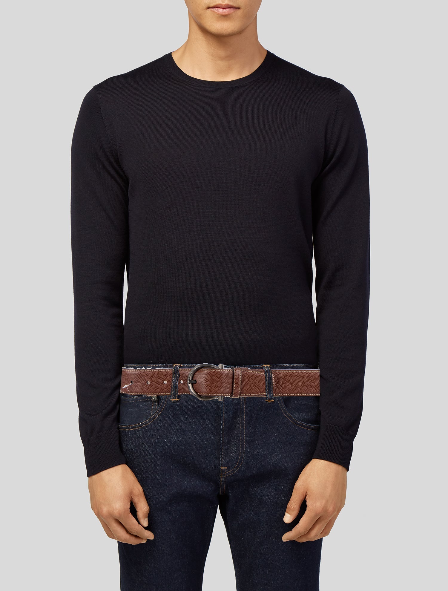 Salvatore Ferragamo Leather Waist Belt