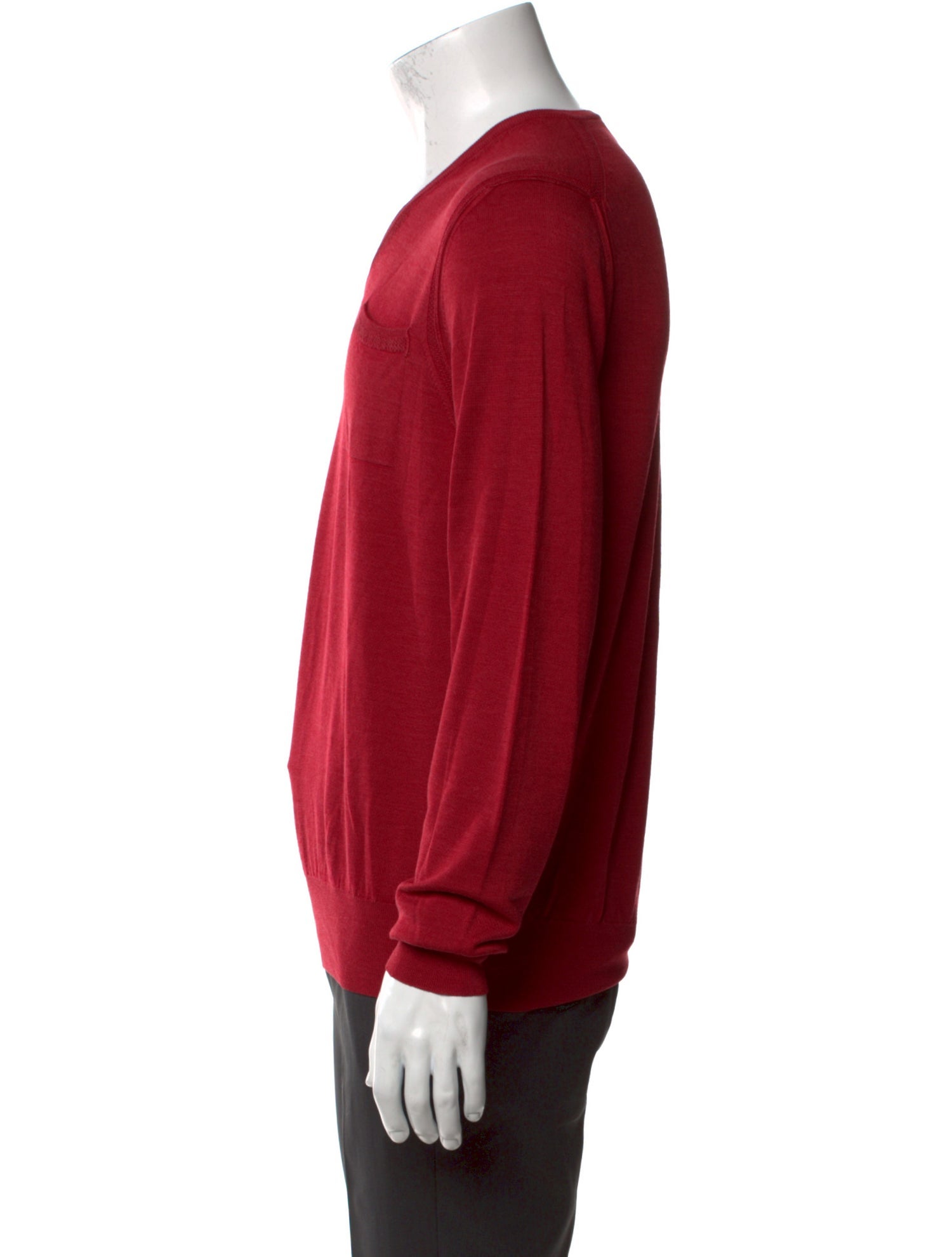 Salvatore Ferragamo Wool V-Neck Pullover