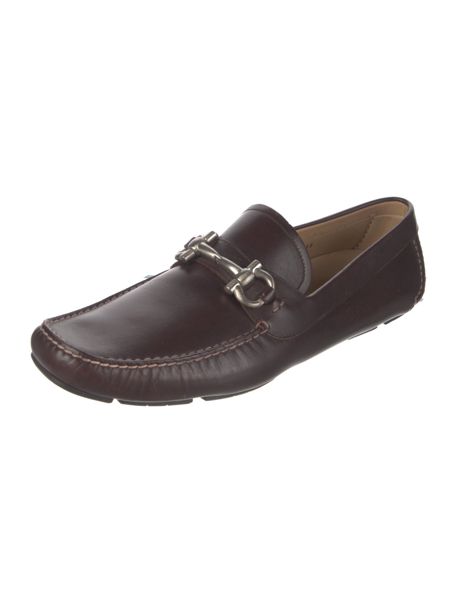Salvatore Ferragamo Leather Drivers