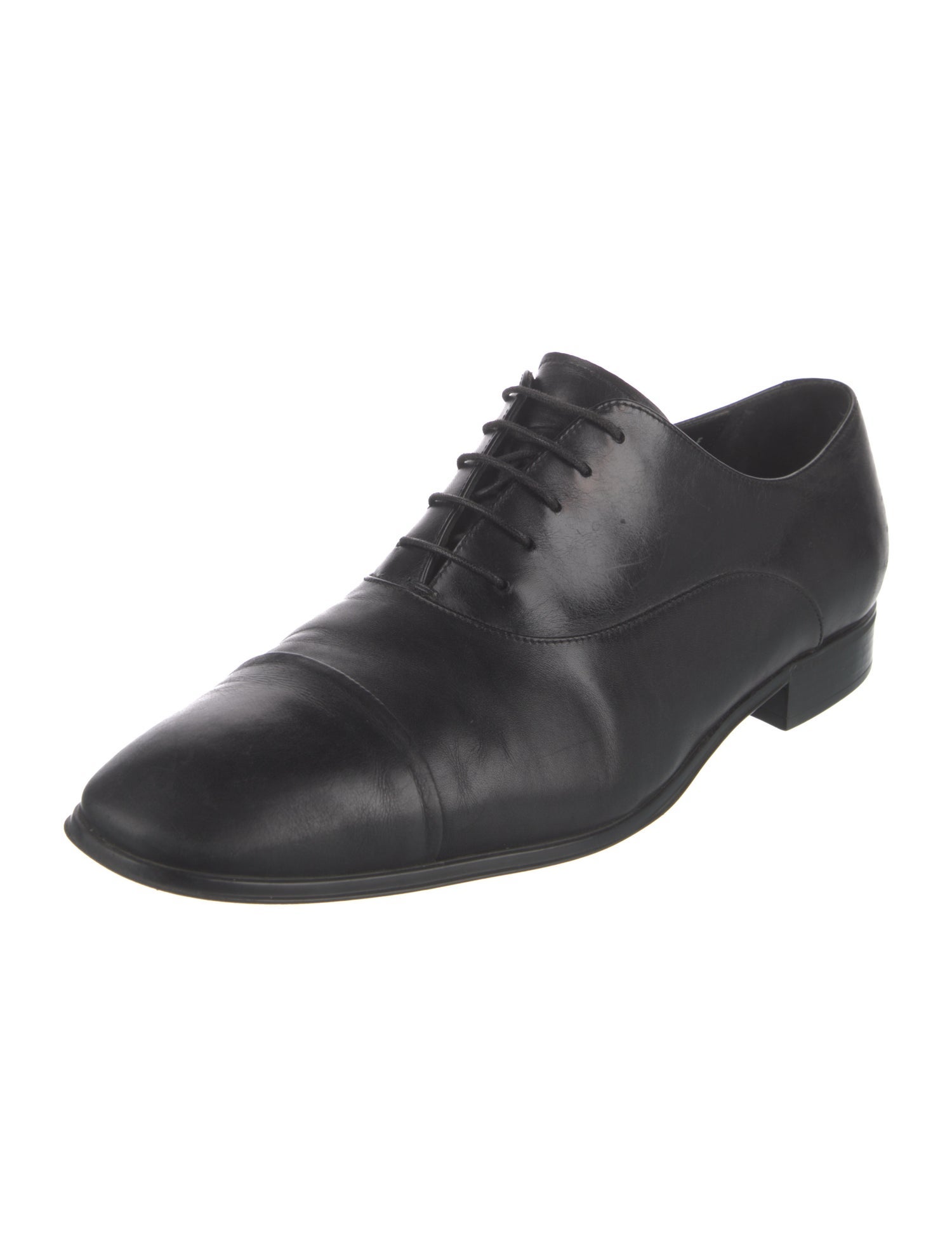 Salvatore Ferragamo Leather Oxfords
