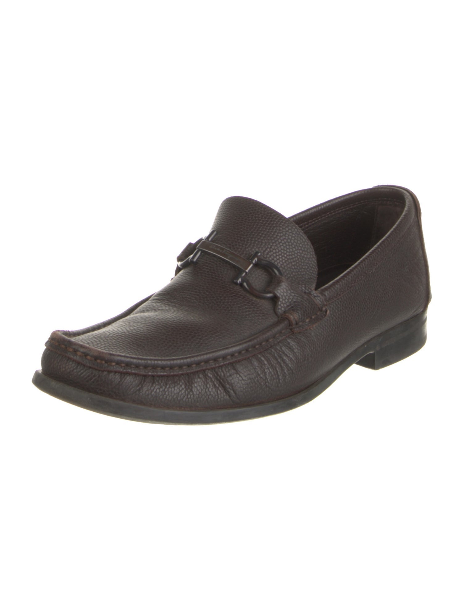 Salvatore Ferragamo Leather Dress Loafers