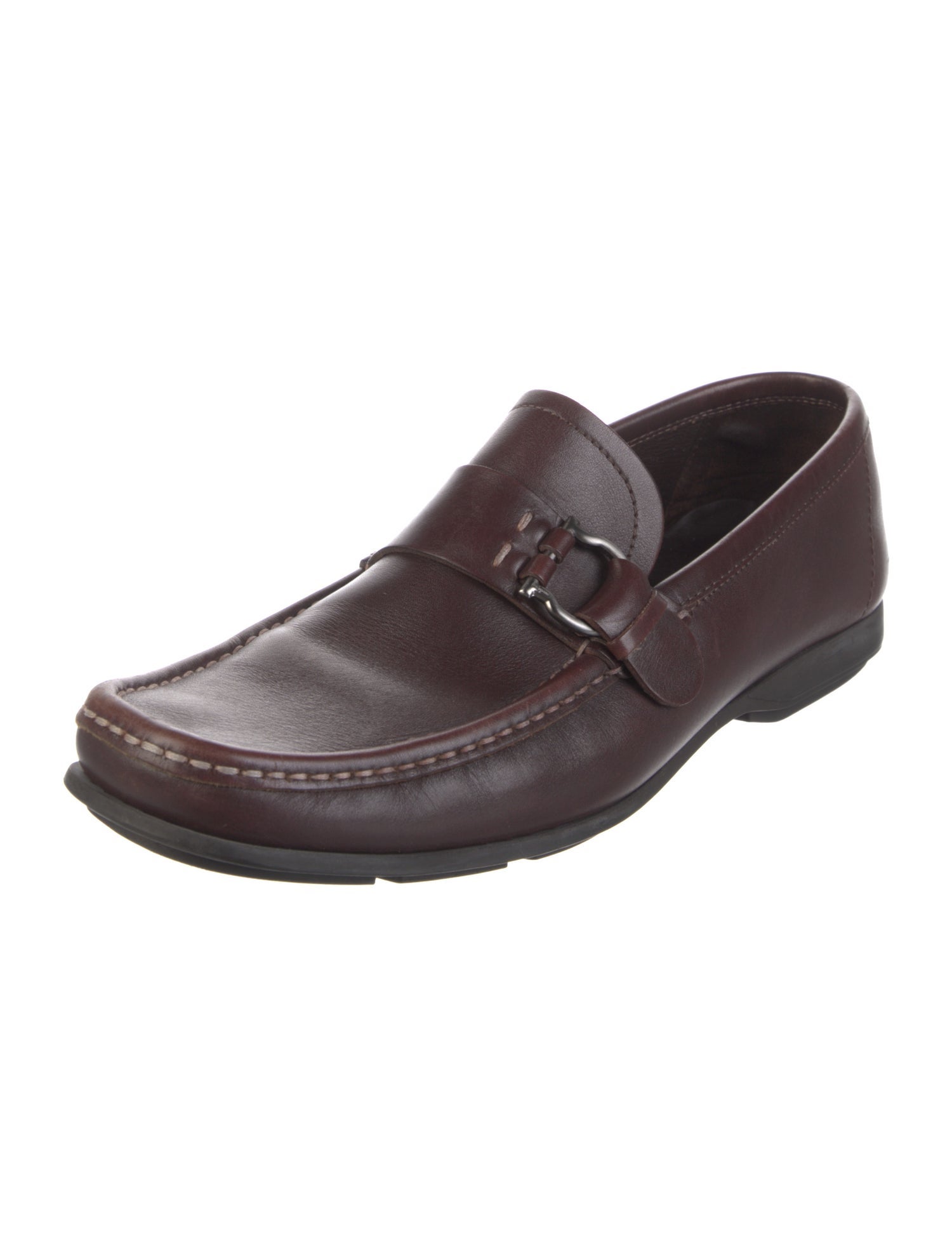 Salvatore Ferragamo Leather Loafers