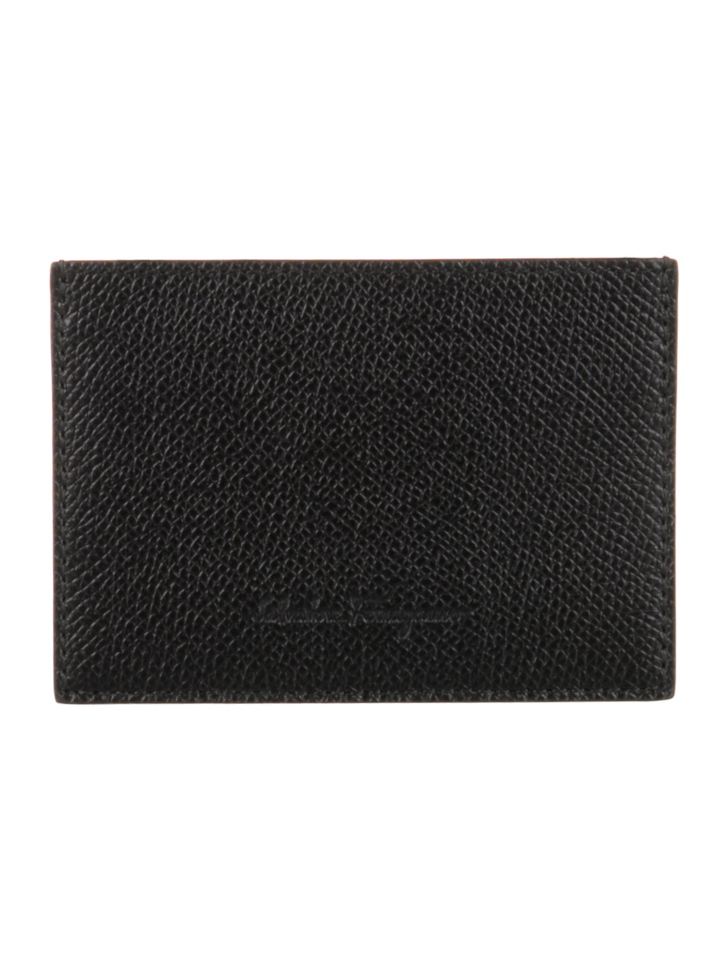 Salvatore Ferragamo Leather Card Holder