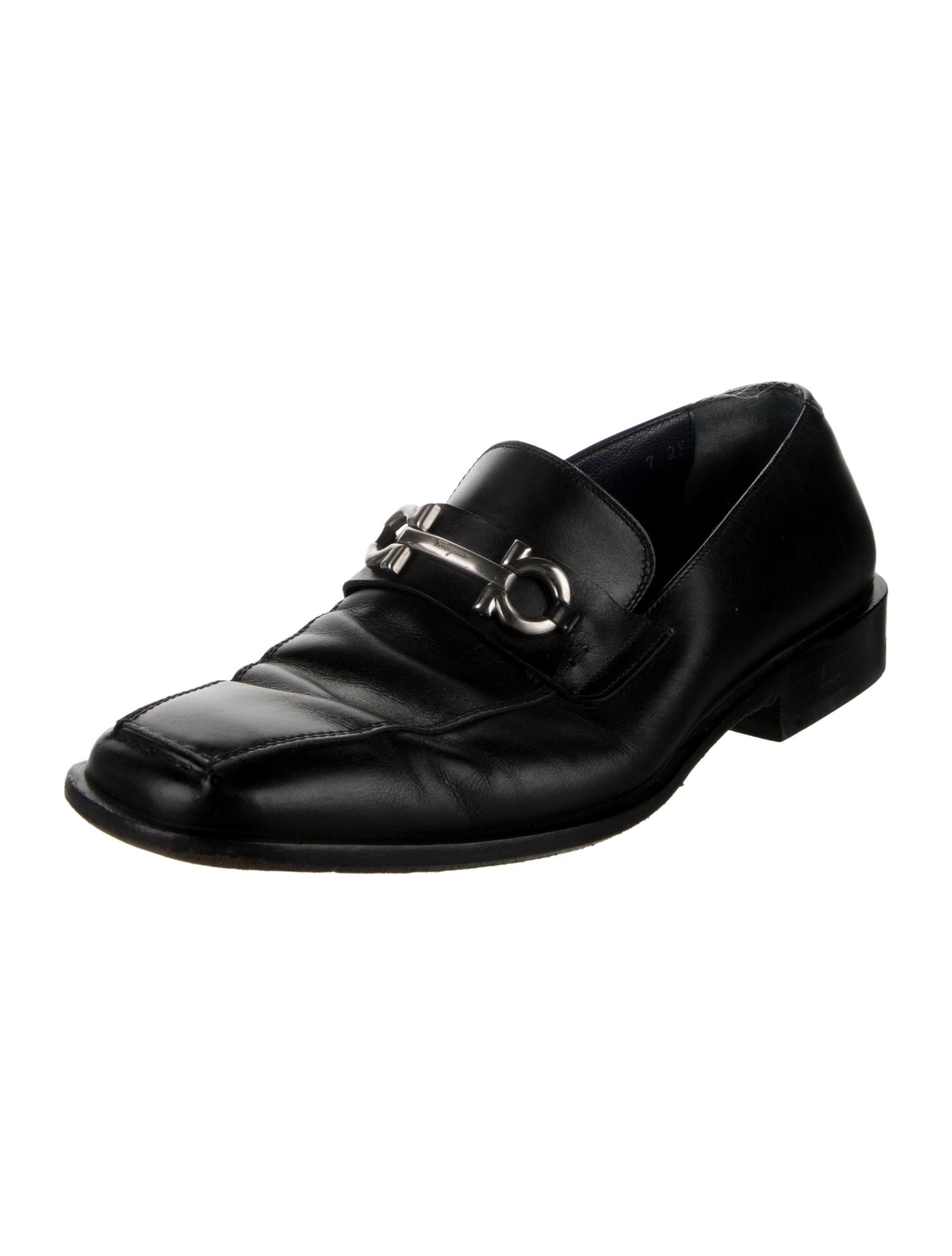 Salvatore Ferragamo Leather Dress Loafers