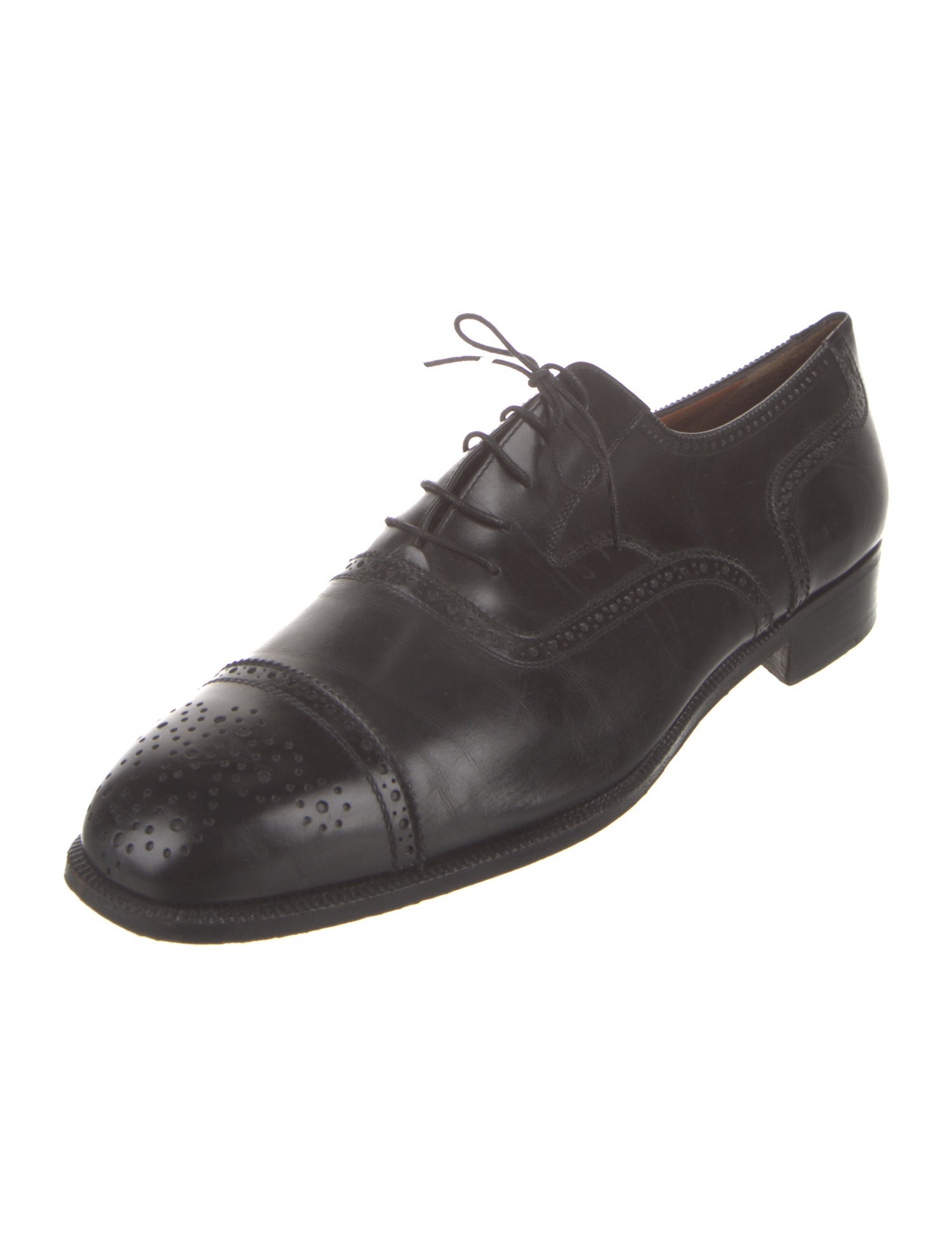 Salvatore Ferragamo Leather Brogues