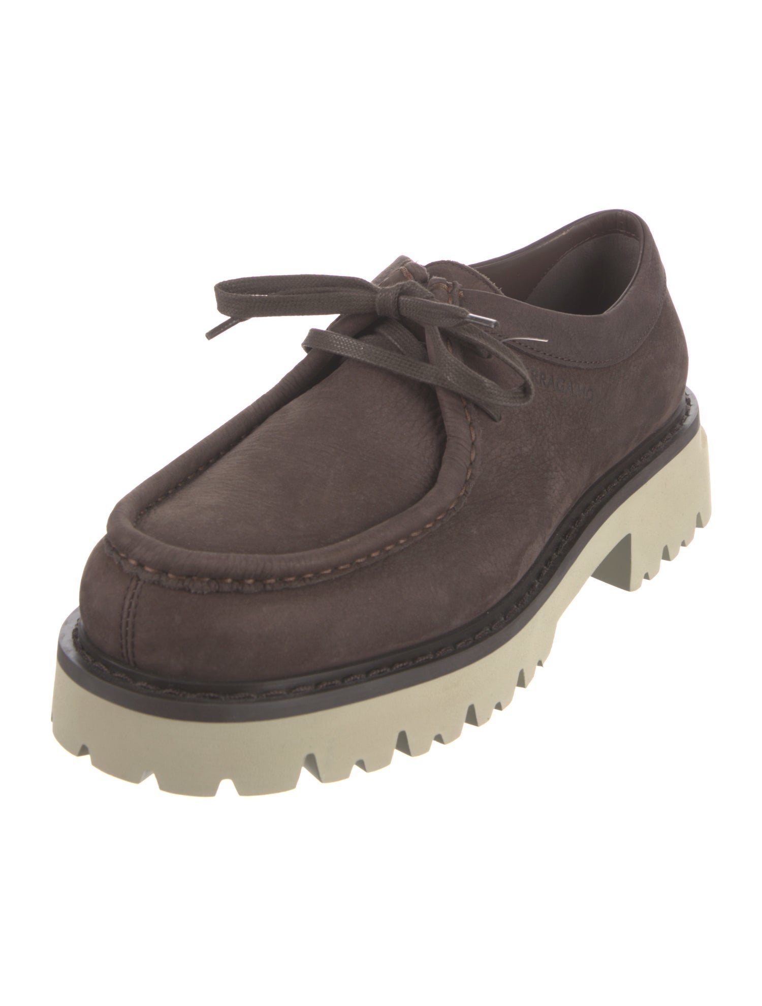 Salvatore Ferragamo Suede Oxfords