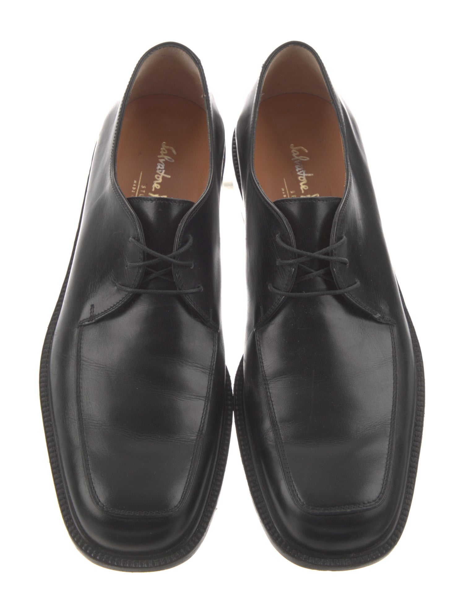 Salvatore Ferragamo Leather Derby Shoes