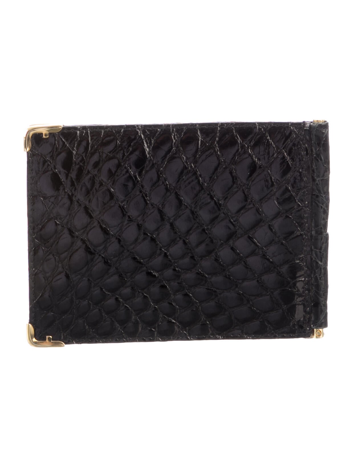 Salvatore Ferragamo Embossed Leather Wallet