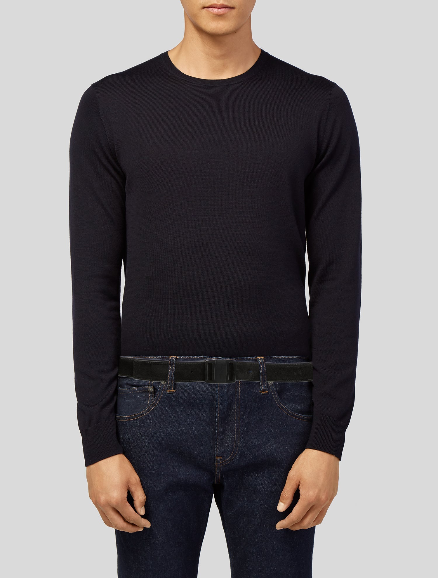 Salvatore Ferragamo Wide Suede Waist Belt