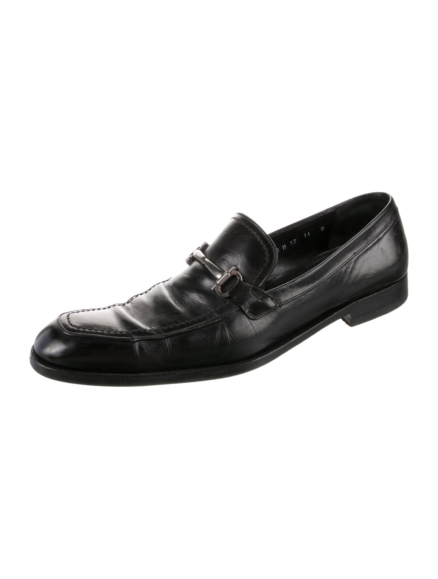 Salvatore Ferragamo Leather Dress Loafers