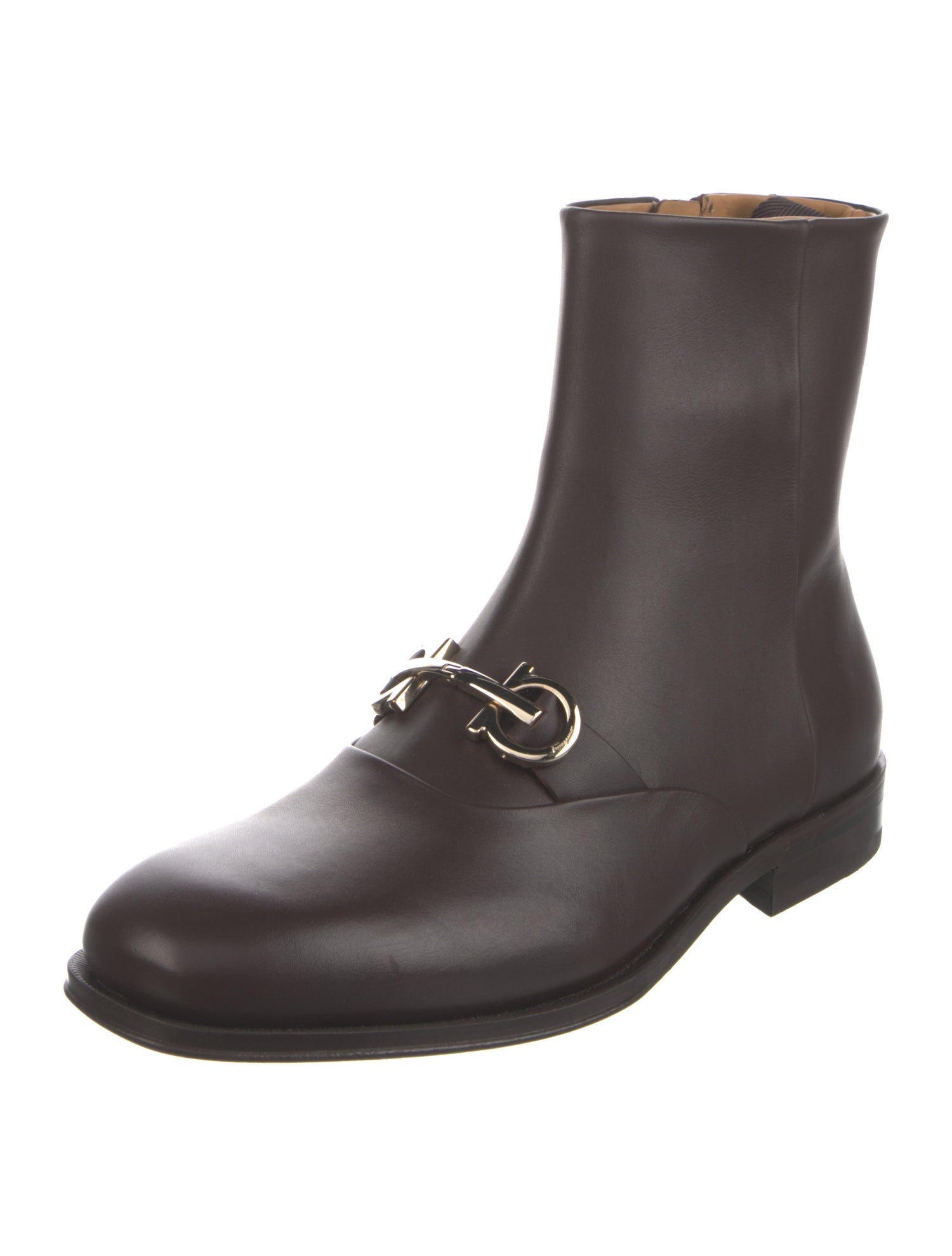 Salvatore Ferragamo Leather Boots