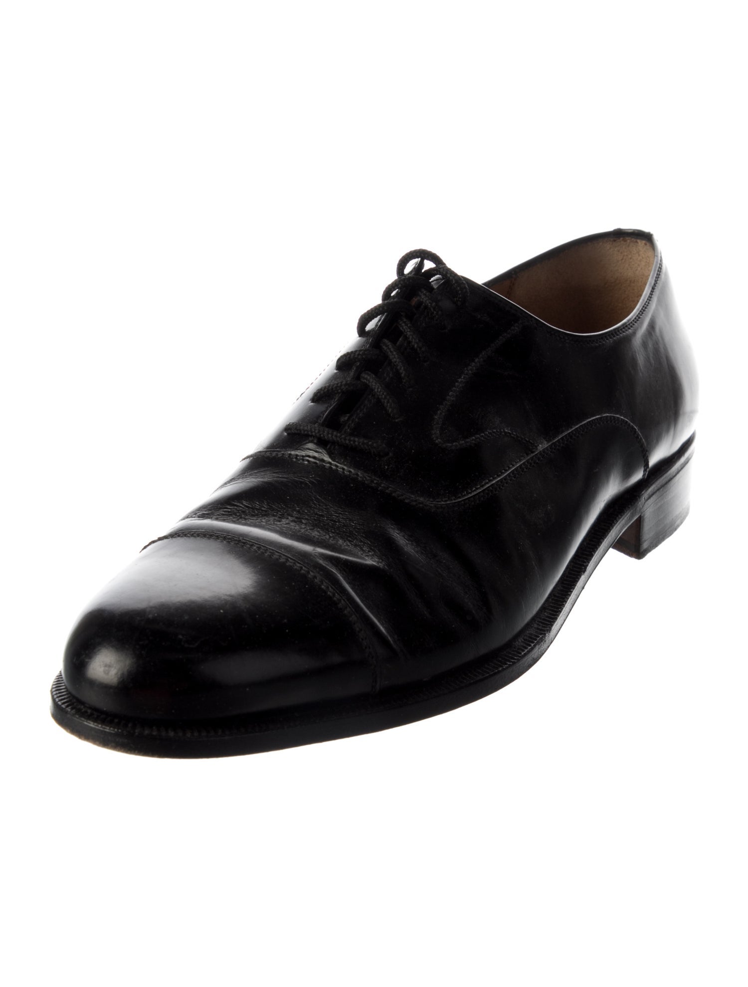 Salvatore Ferragamo Leather Oxfords