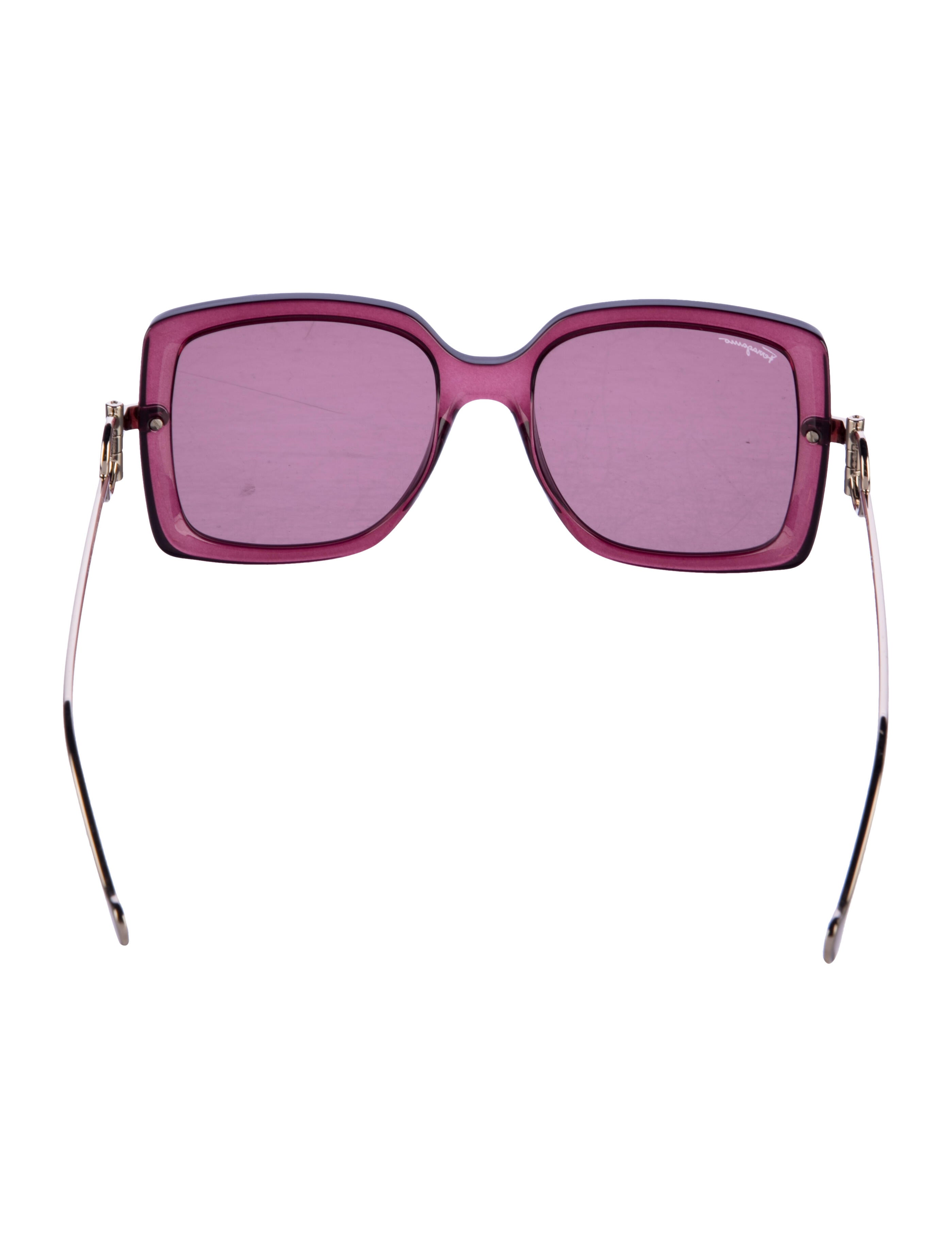 Salvatore Ferragamo Oversize Tinted Sunglasses