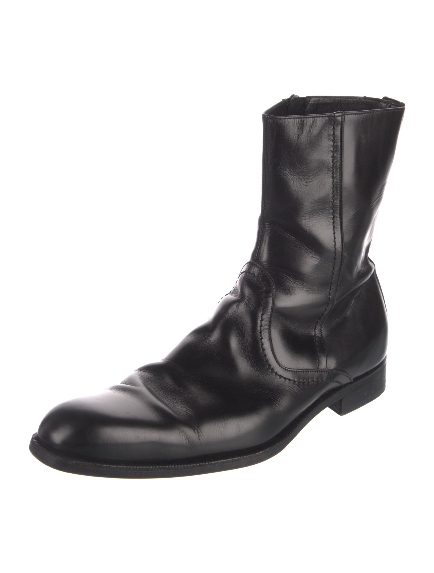 Salvatore Ferragamo Leather Boots