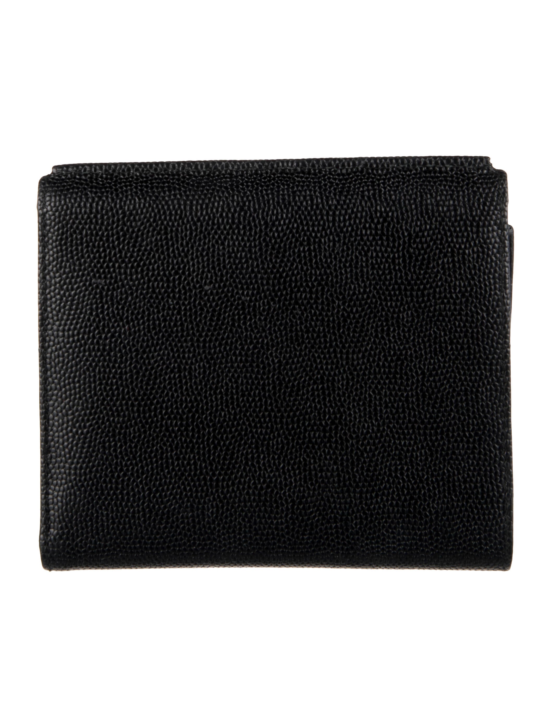 Salvatore Ferragamo Leather Printed Coin Pouch