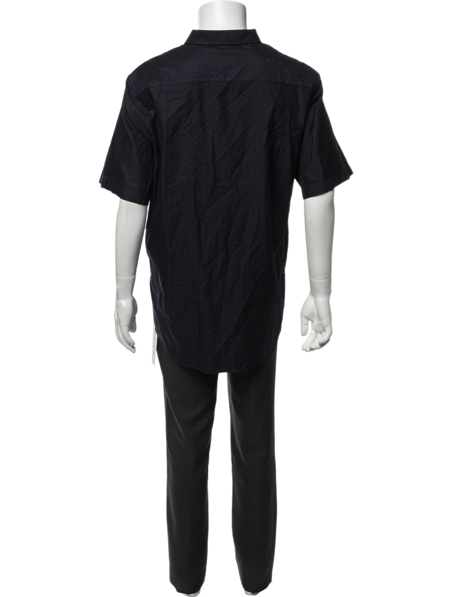 Salvatore Ferragamo Patterned Short Sleeve Shirt