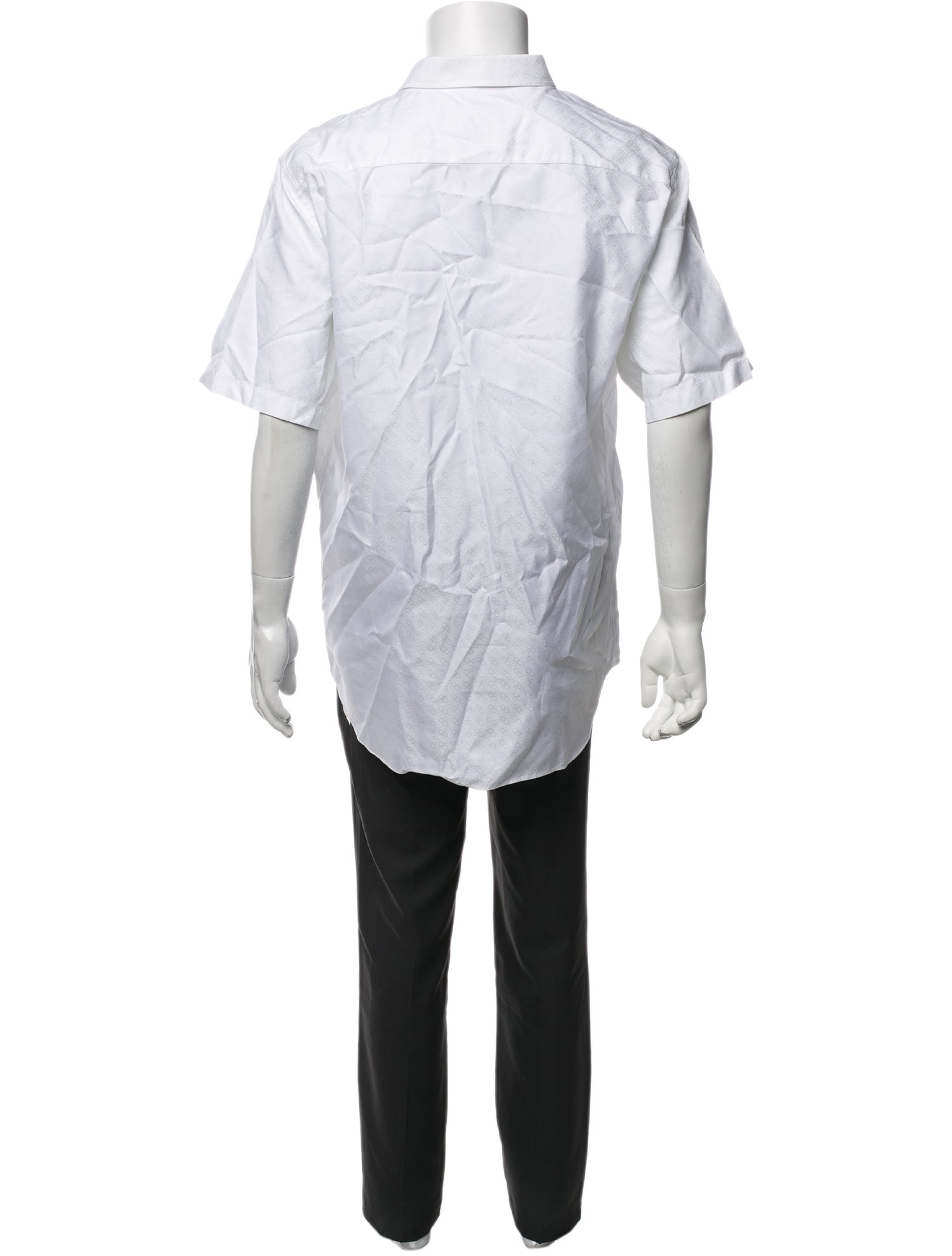Salvatore Ferragamo Patterned Short Sleeve Shirt