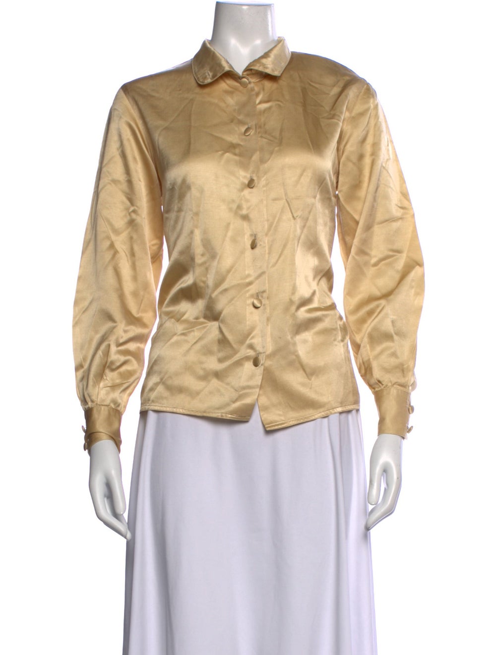 Salvatore Ferragamo Long Sleeve Blouse