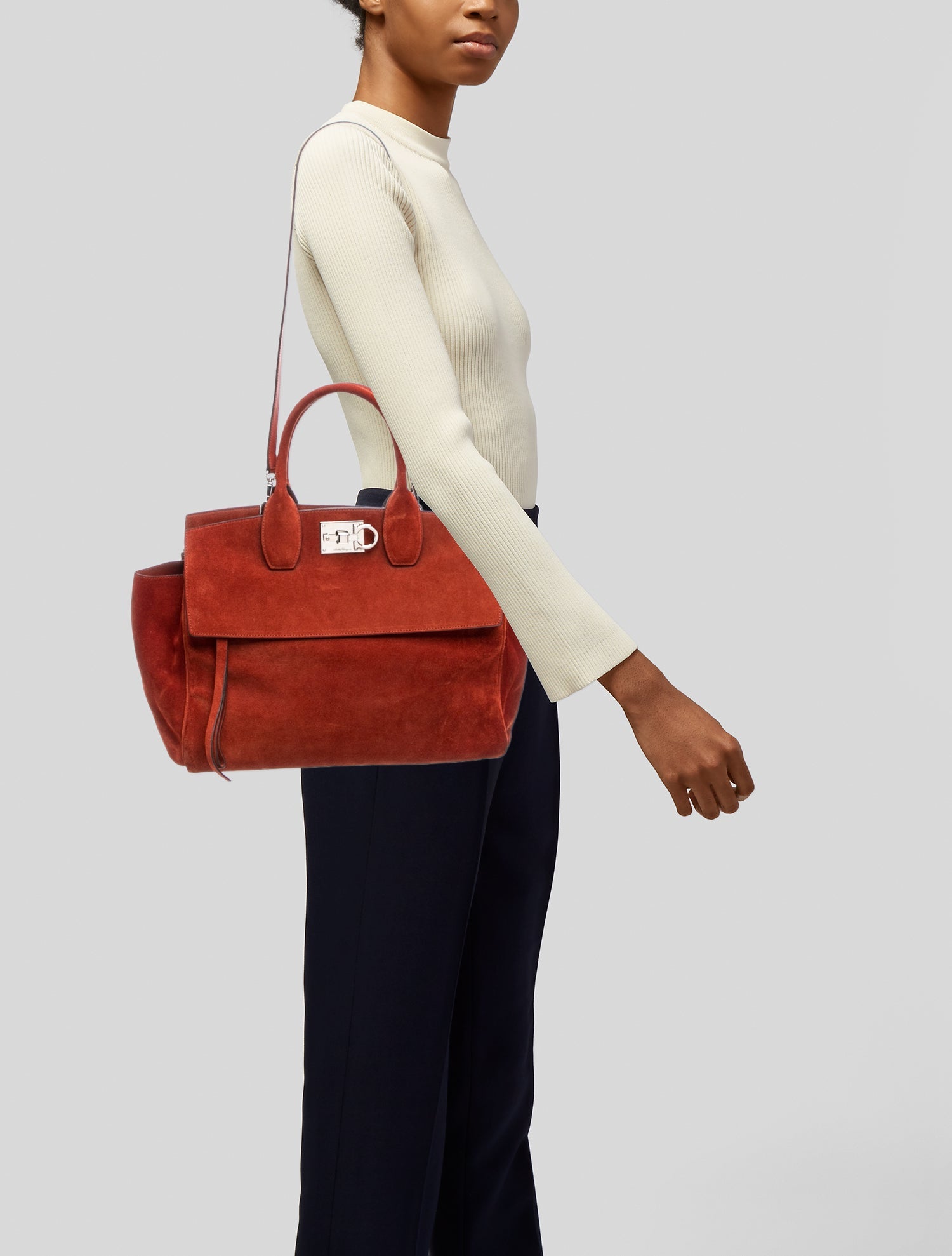 Salvatore Ferragamo Suede Medium
